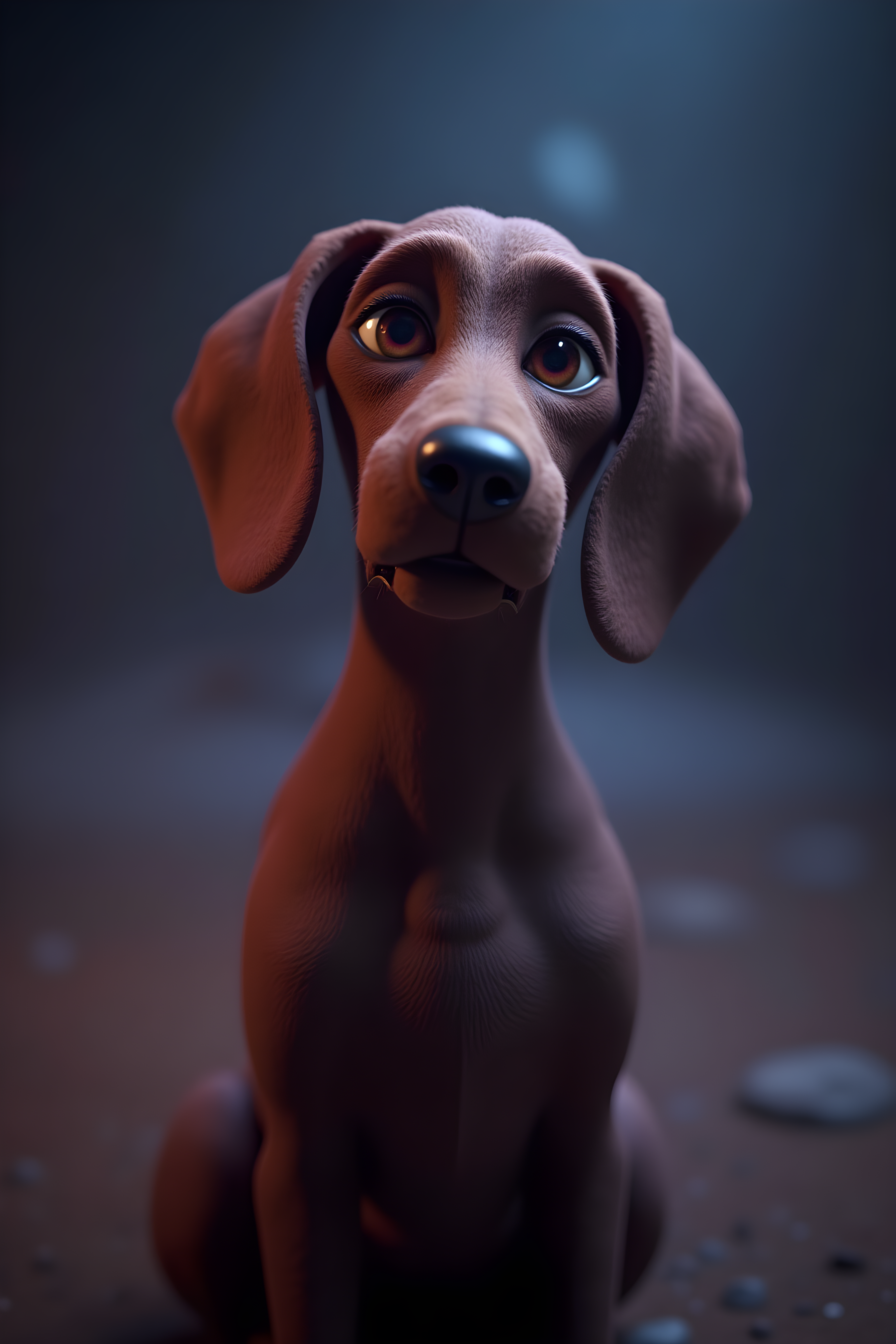 German Shorthaired Pointer — 3D Render (Fantasy)