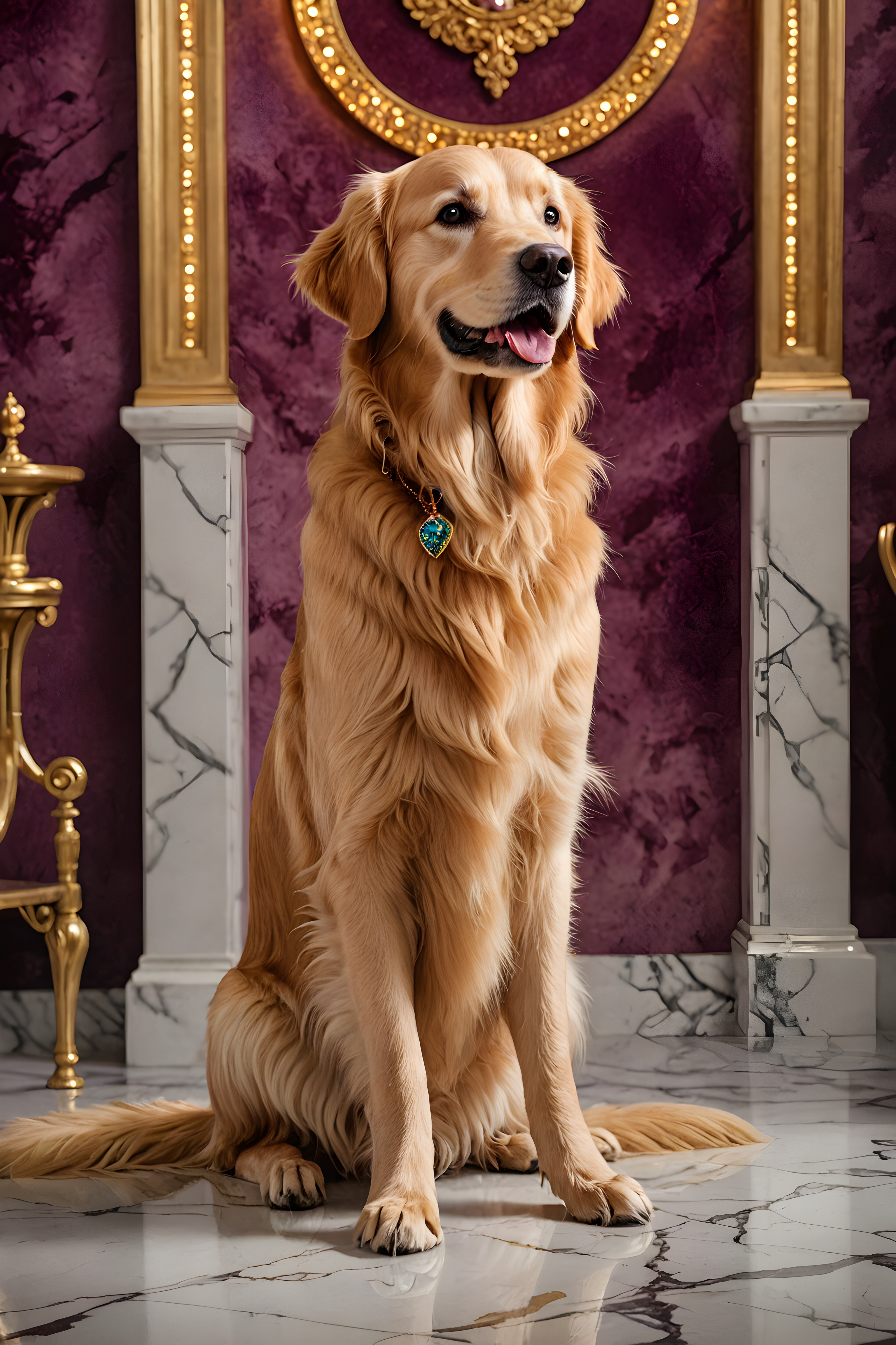 Golden Retriever — Funny (Luxury)