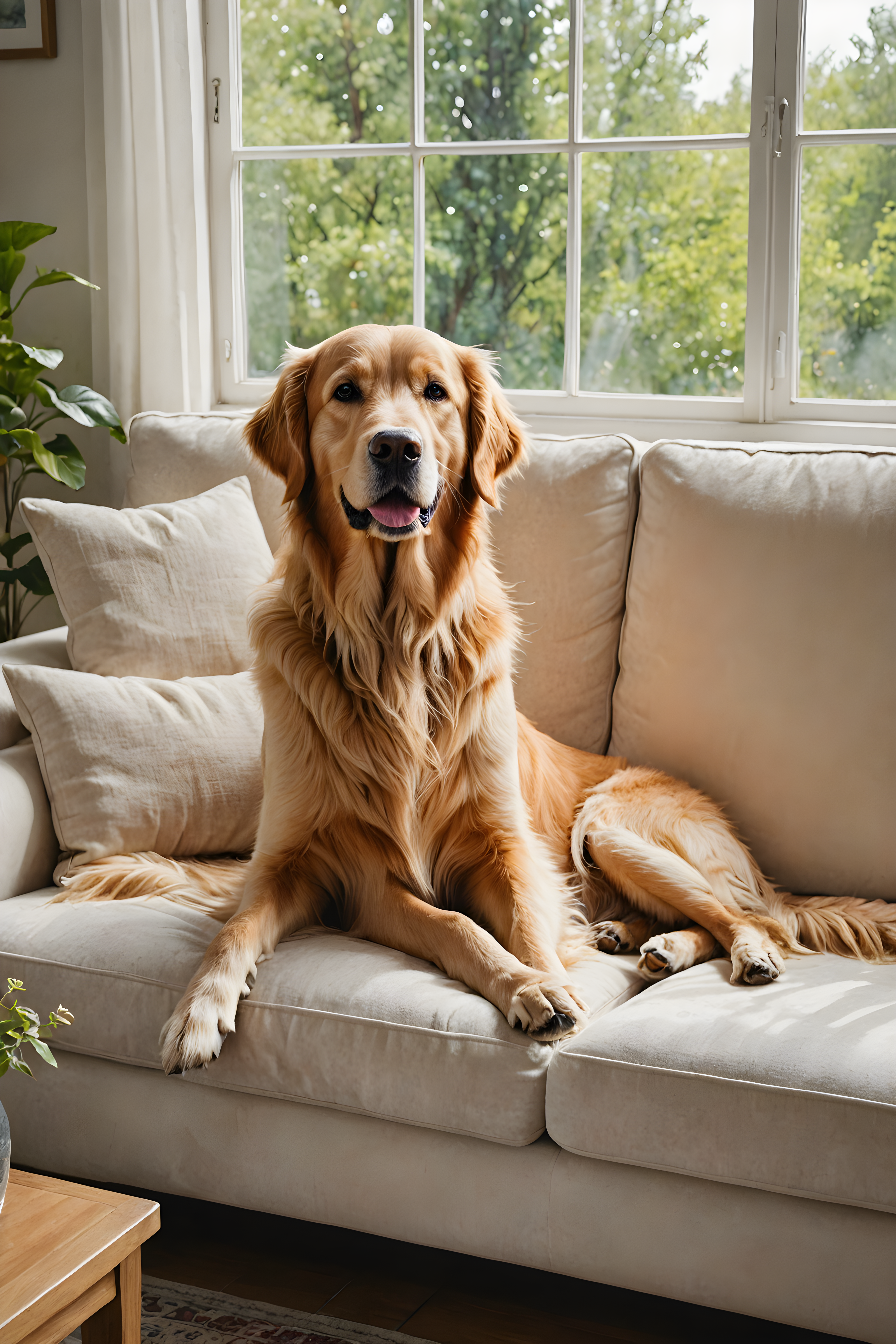 Golden Retriever — Watercolor (Lifestyle)