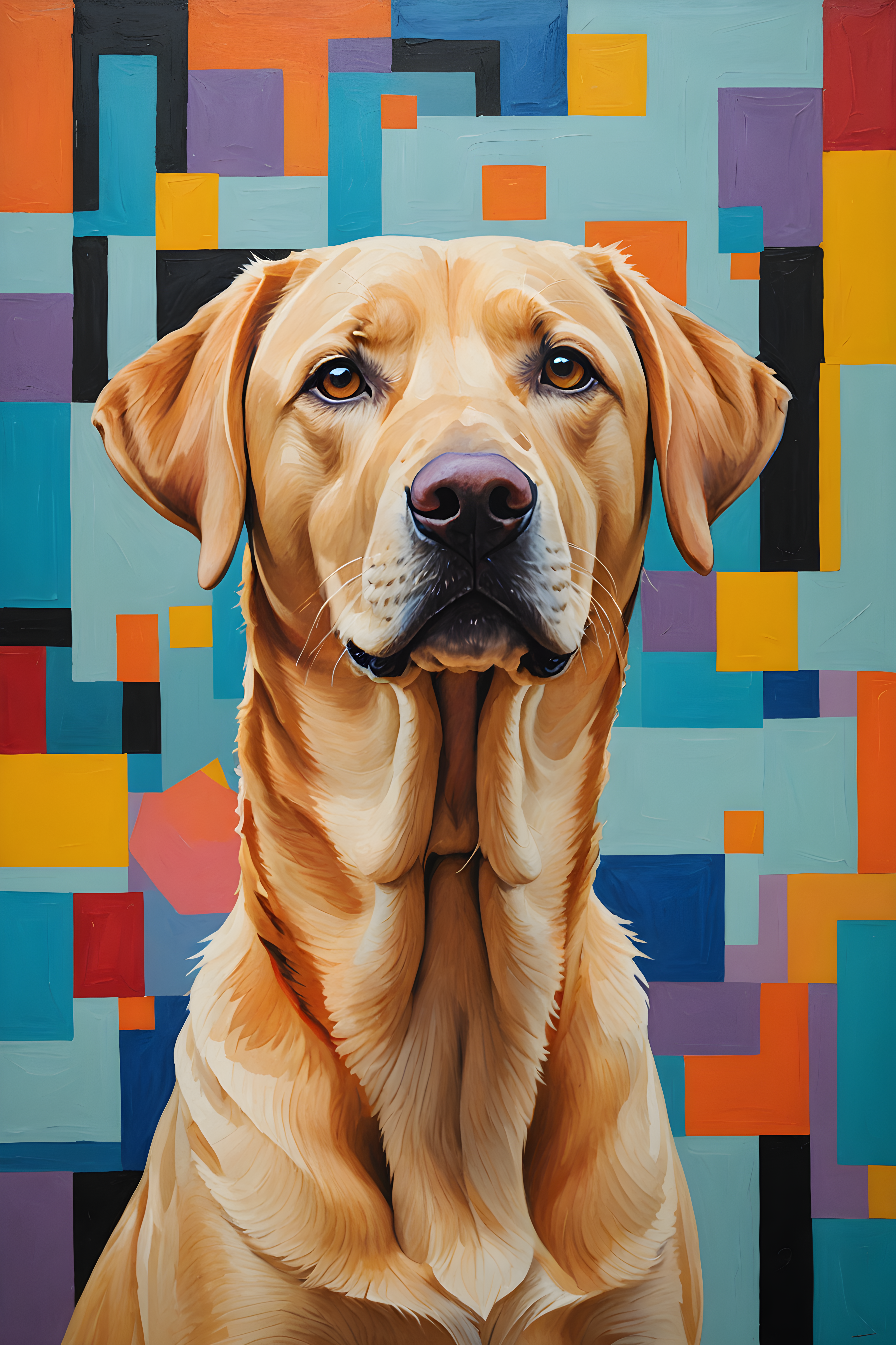 Labrador Retriever — Abstract (Fantasy)