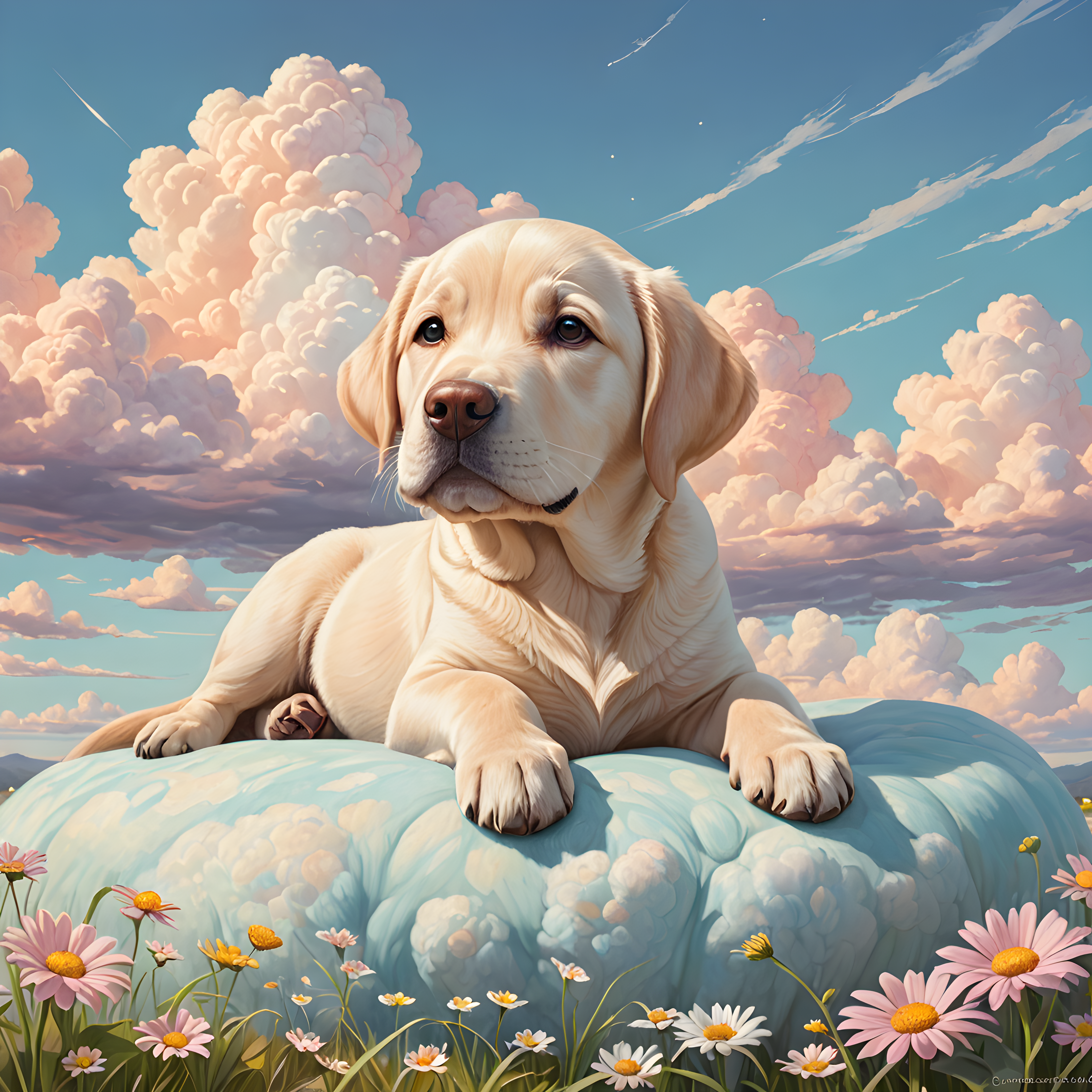 Labrador Retriever — Nursery (Fantasy)