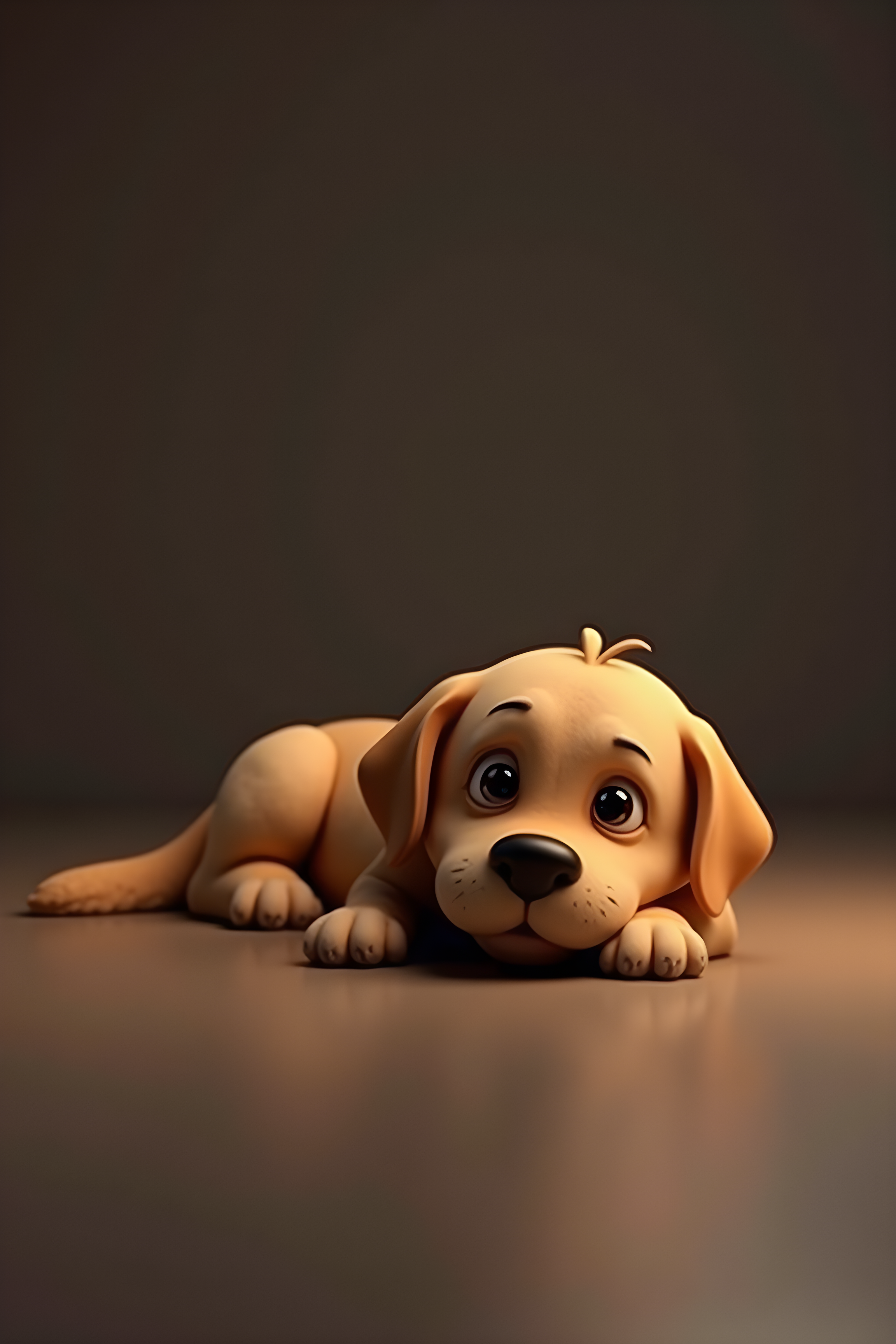 Labrador Retriever — 3D Render (Motivational)