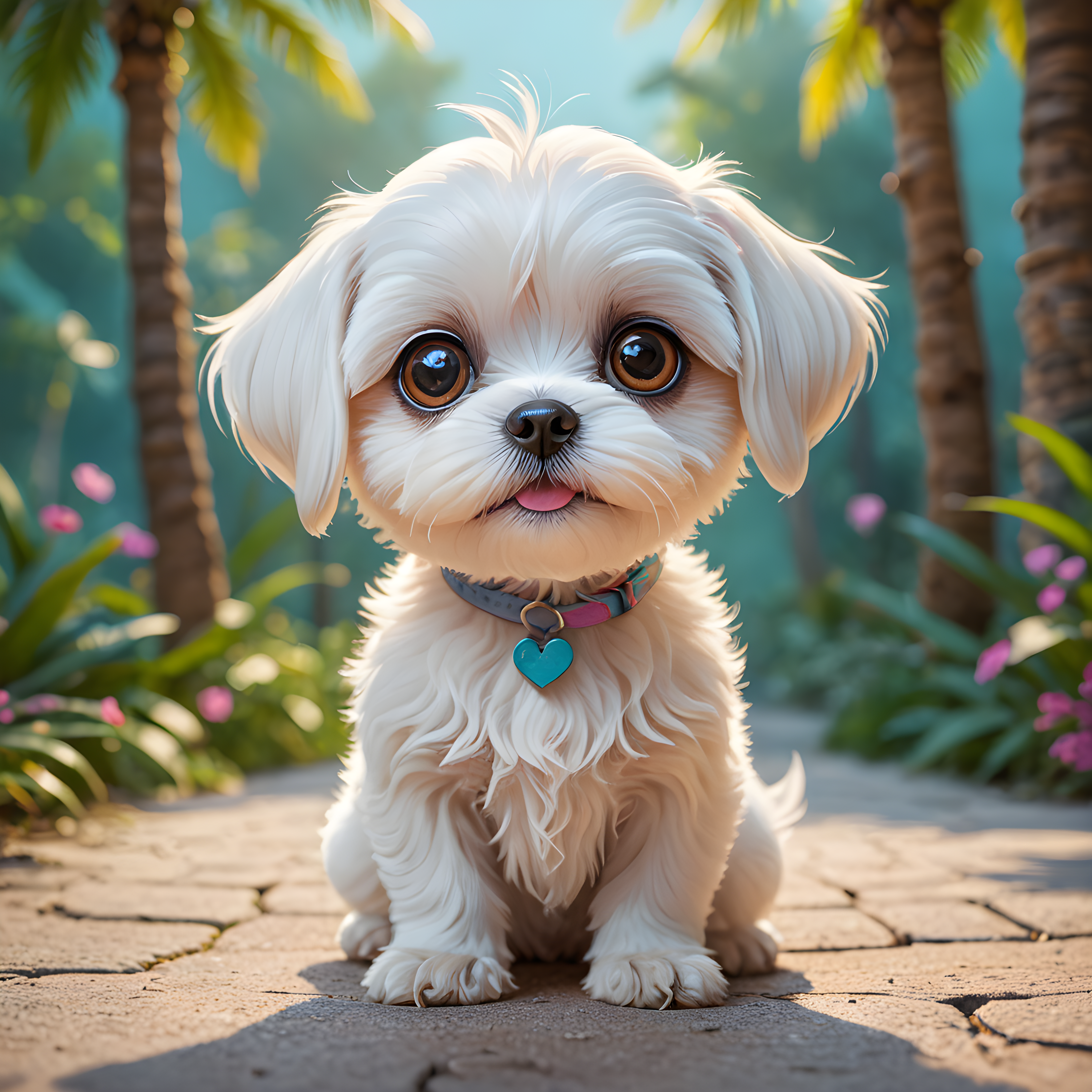 Maltese — Cartoon / Kawaii (Fantasy)