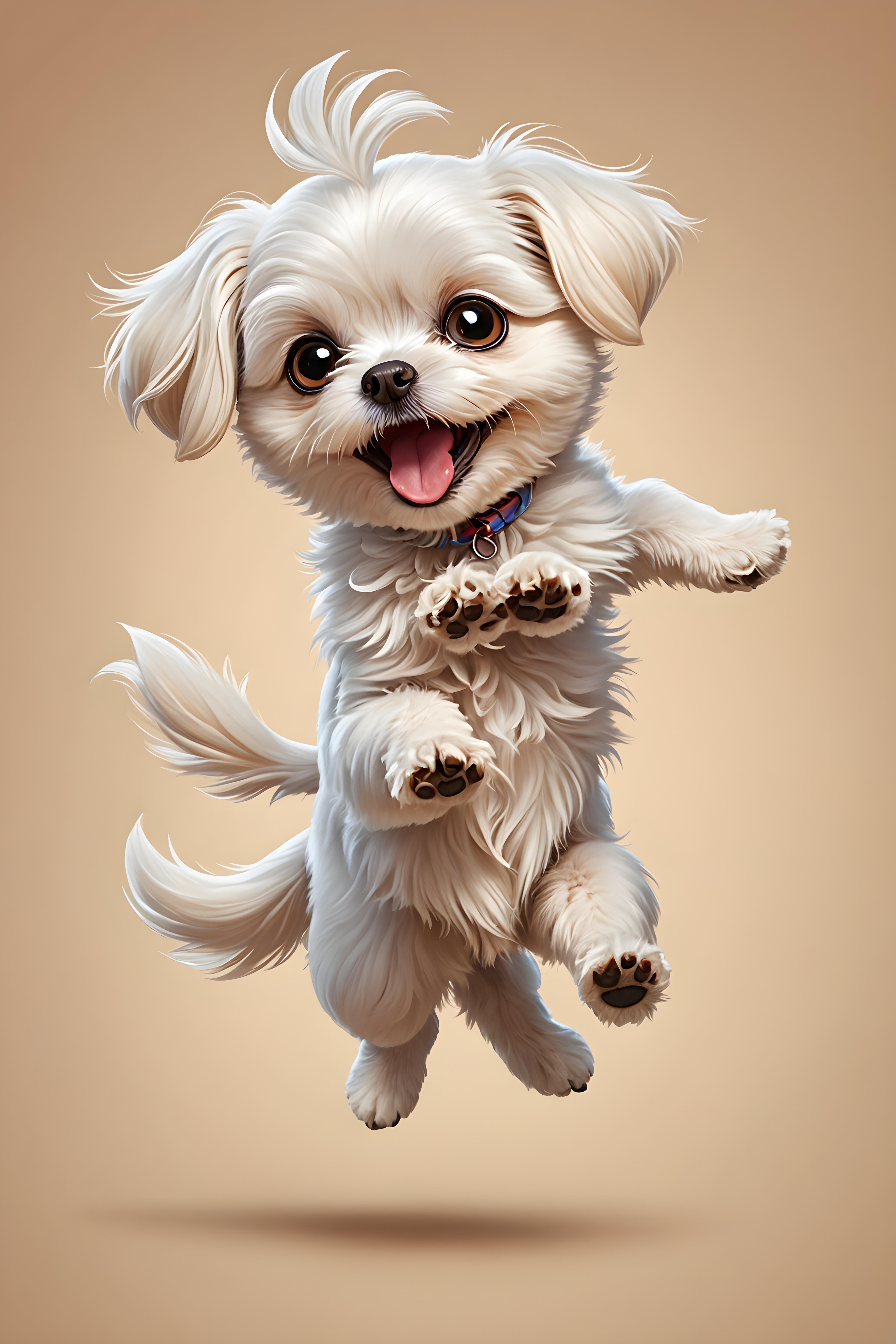 Maltese — Cartoon / Kawaii (Funny)