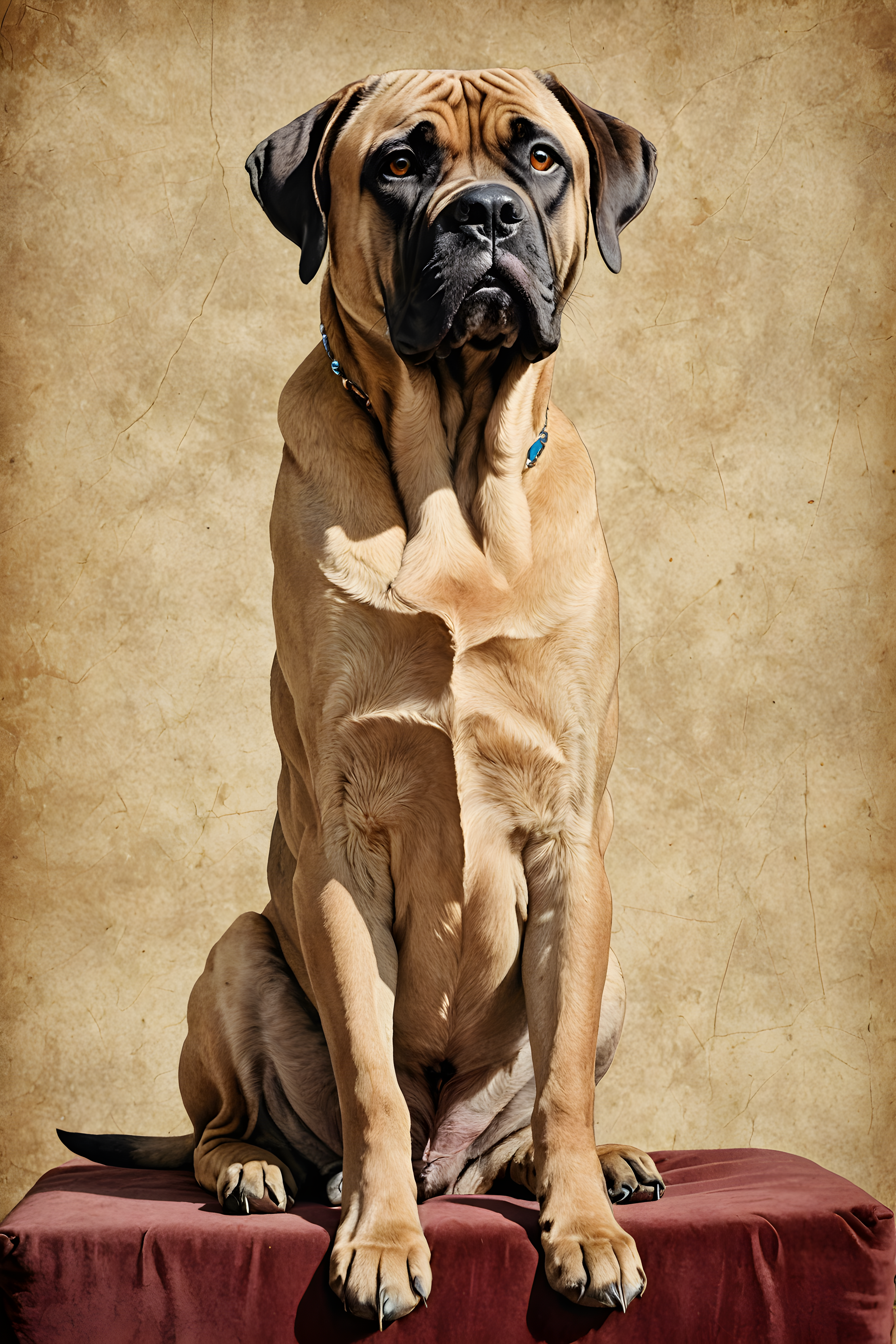 Mastiff — Vintage Poster (Luxury)