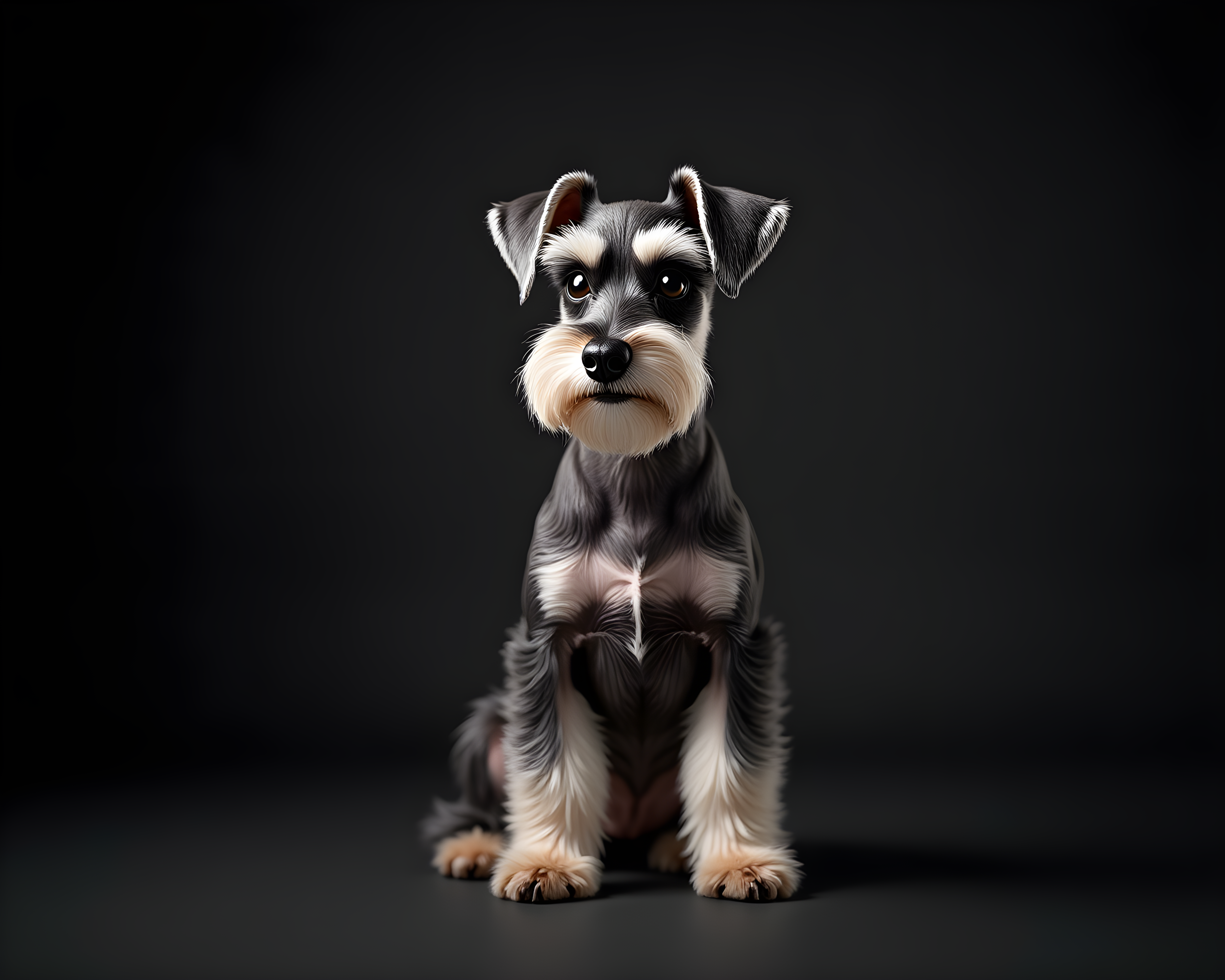 Miniature Schnauzer — Realistic (Emotional)