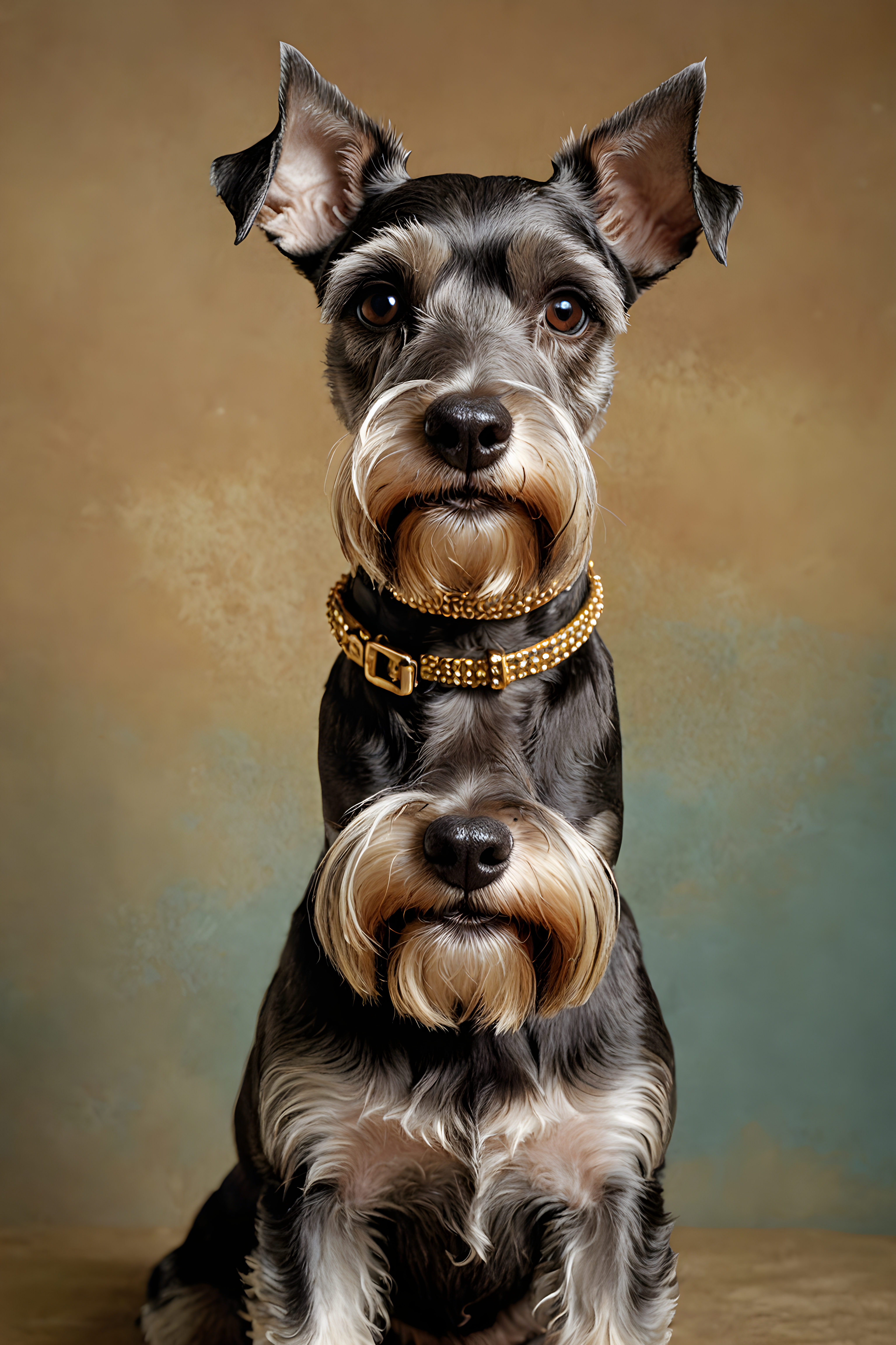 Miniature Schnauzer — Retro (Luxury)