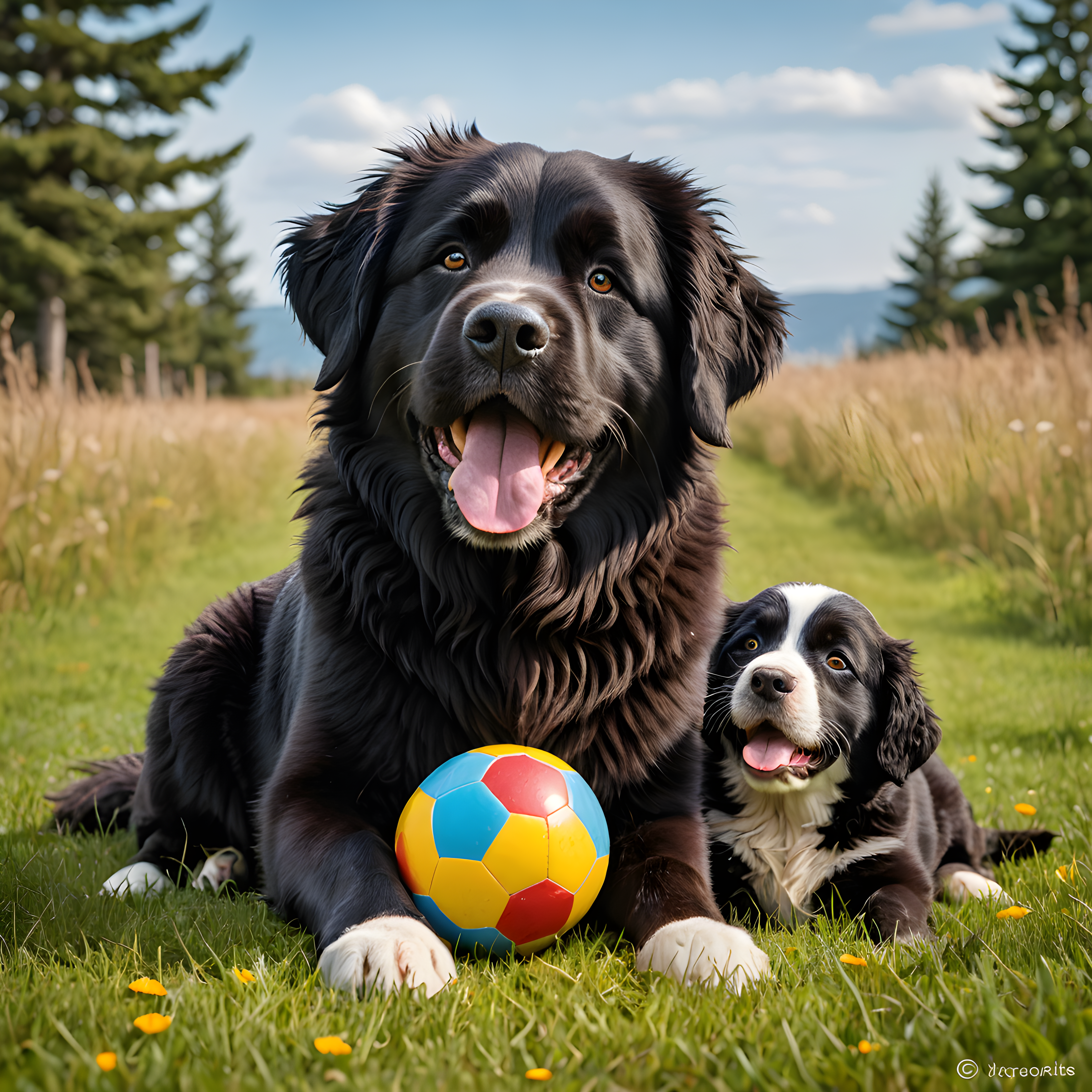 Newfoundland — Funny (Playful)