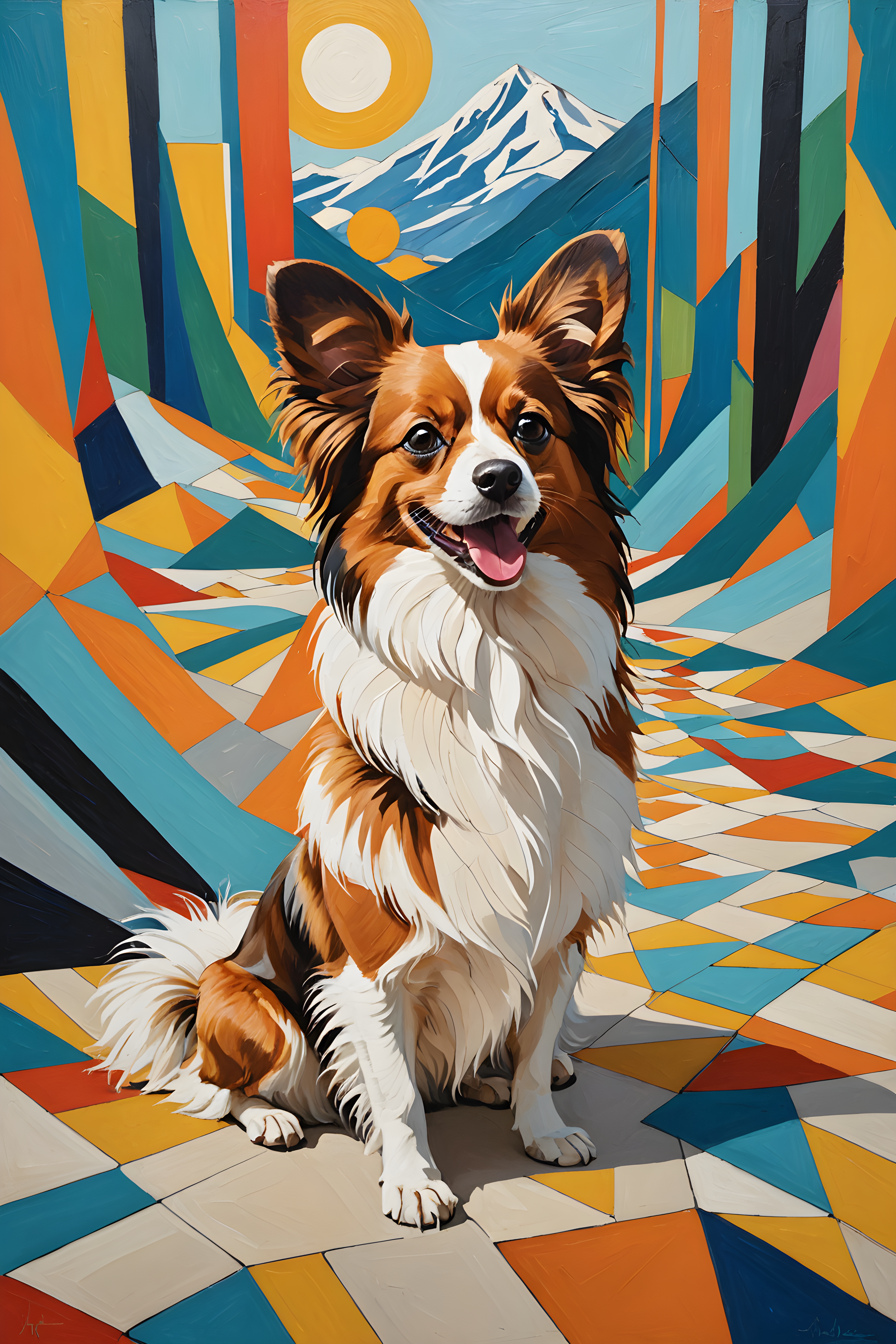 Papillon — Abstract (Happy)