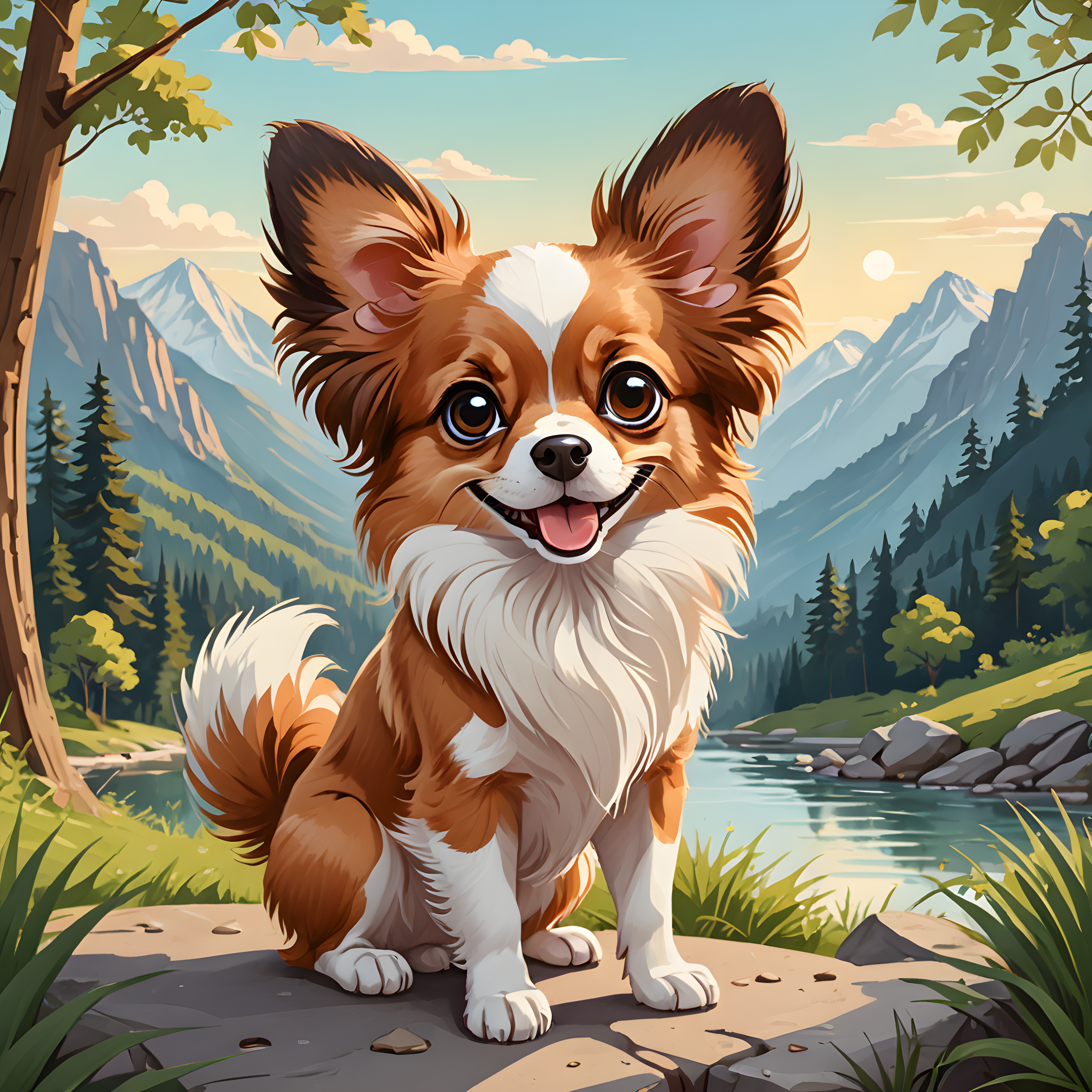 Papillon — Cartoon / Kawaii (Motivational)