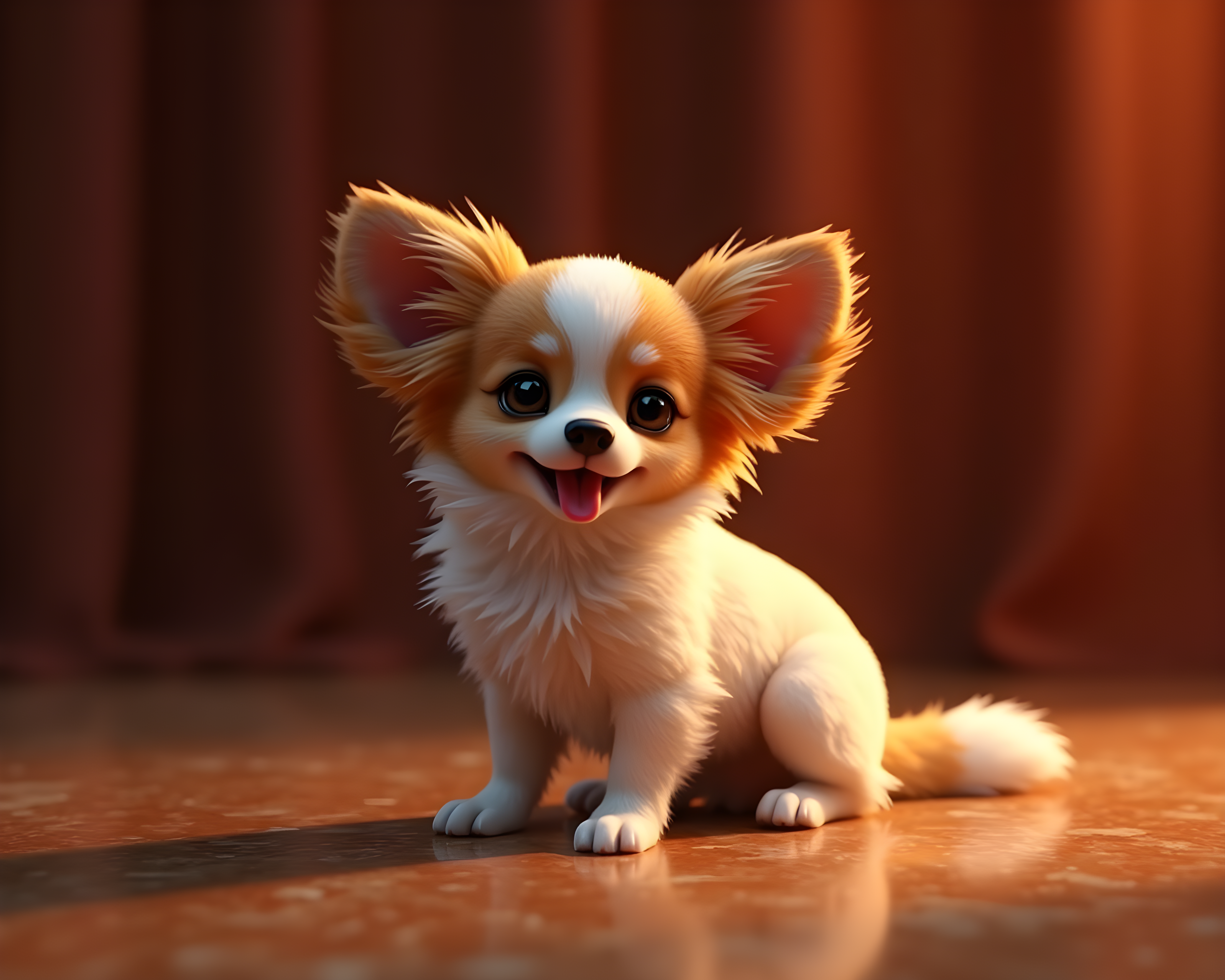 Papillon — 3D Render (Luxury)
