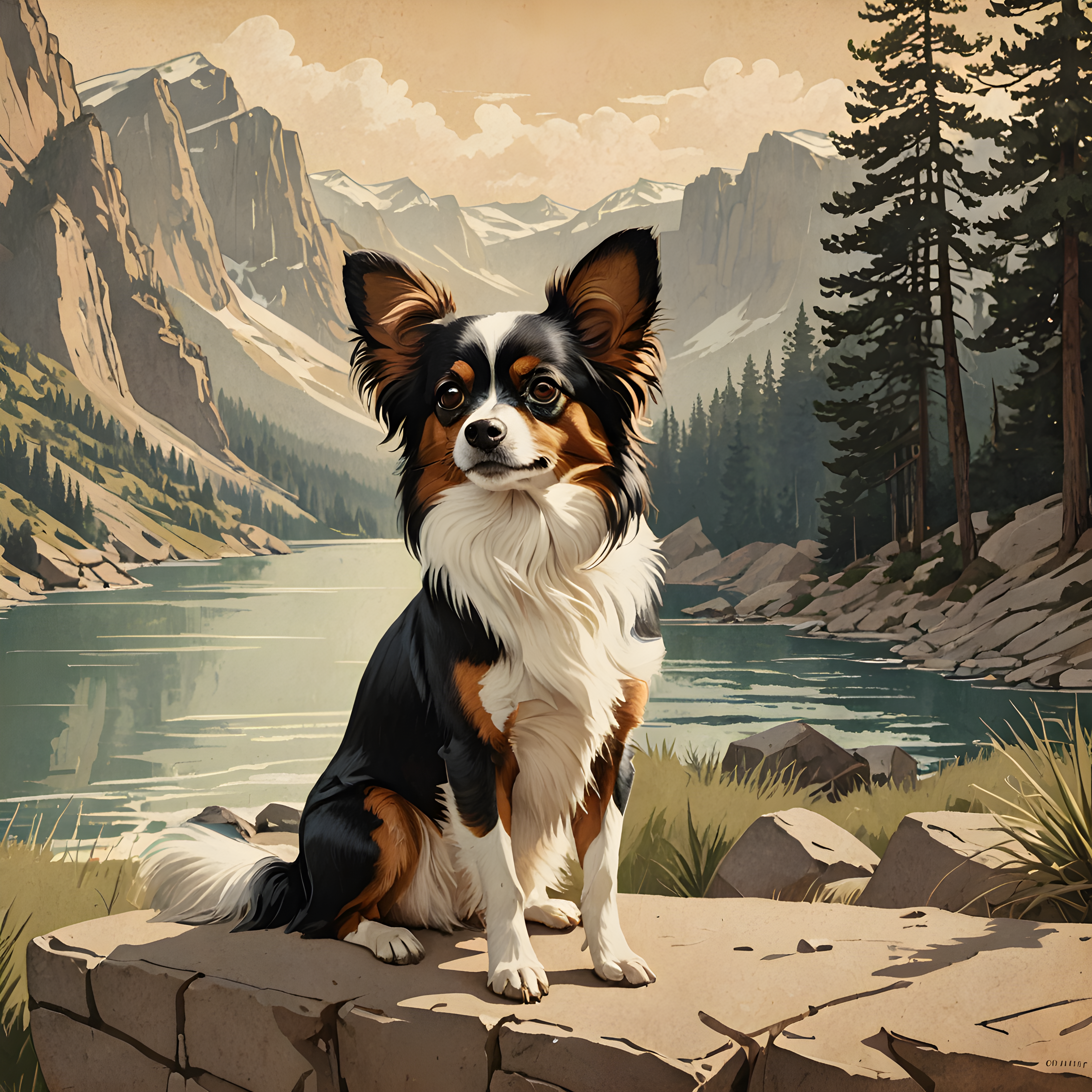 Papillon — Vintage Poster (Motivational)