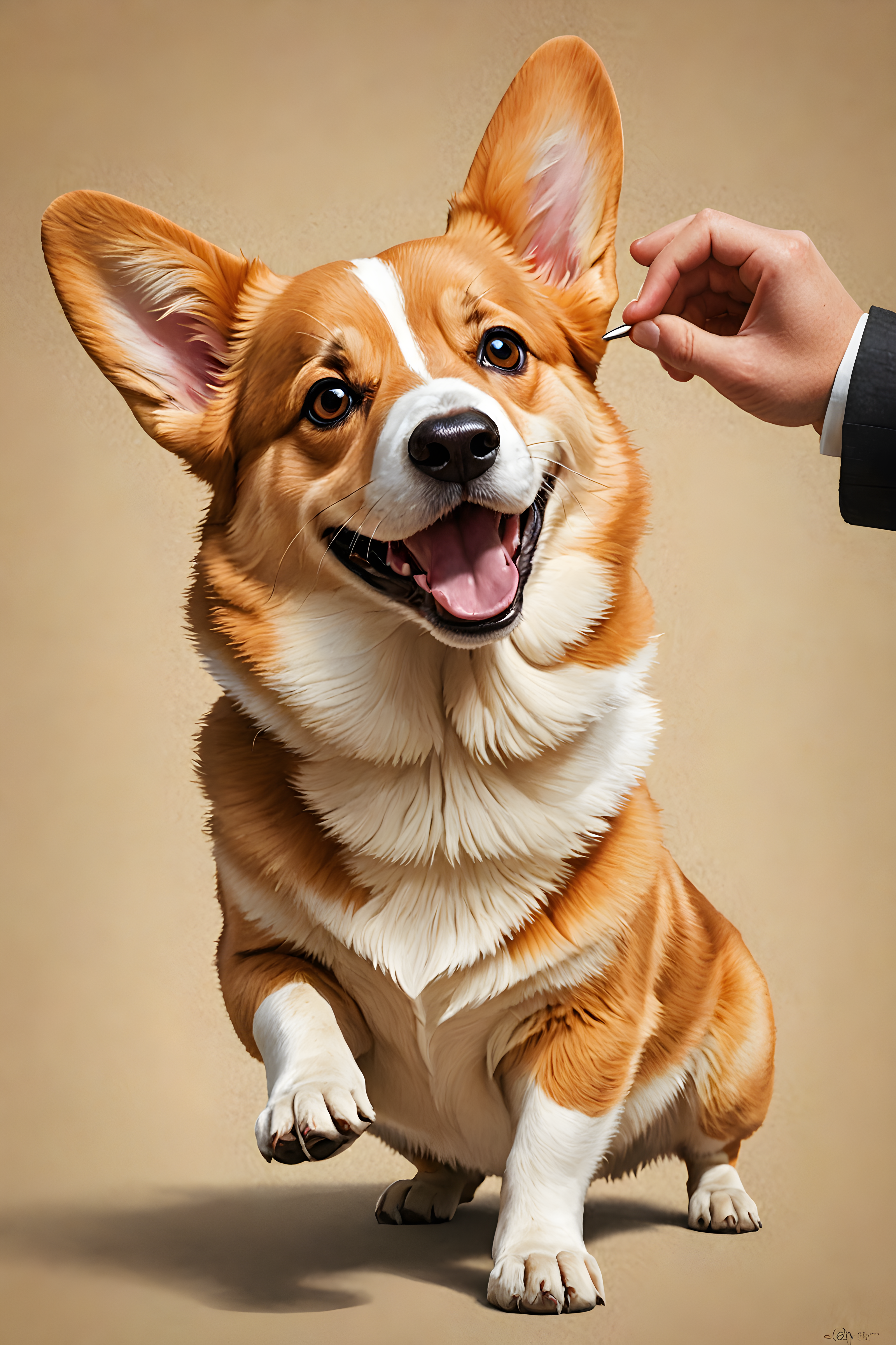 Pembroke Welsh Corgi — Funny (Savage)