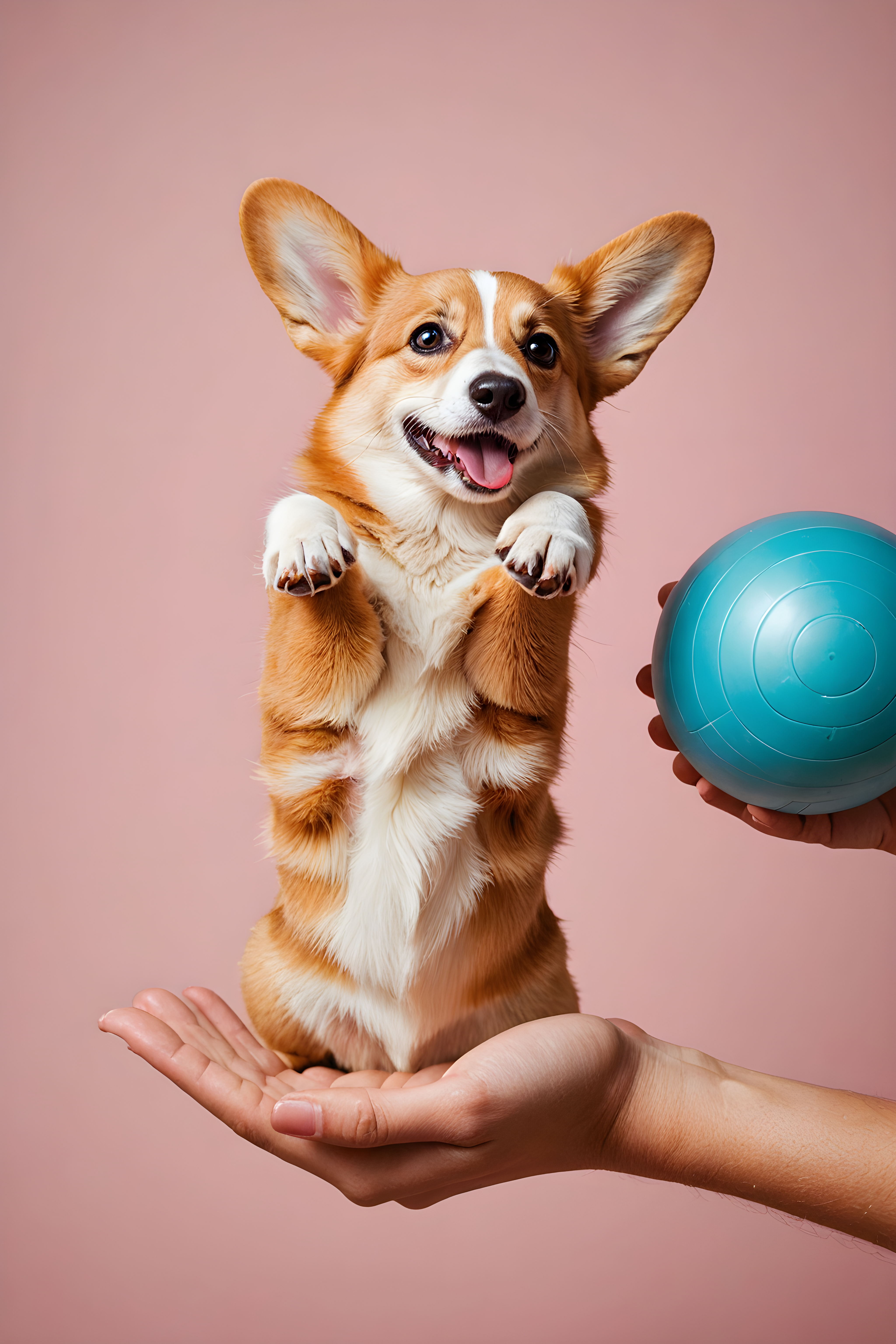 Pembroke Welsh Corgi — Modern Aesthetic (Playful)