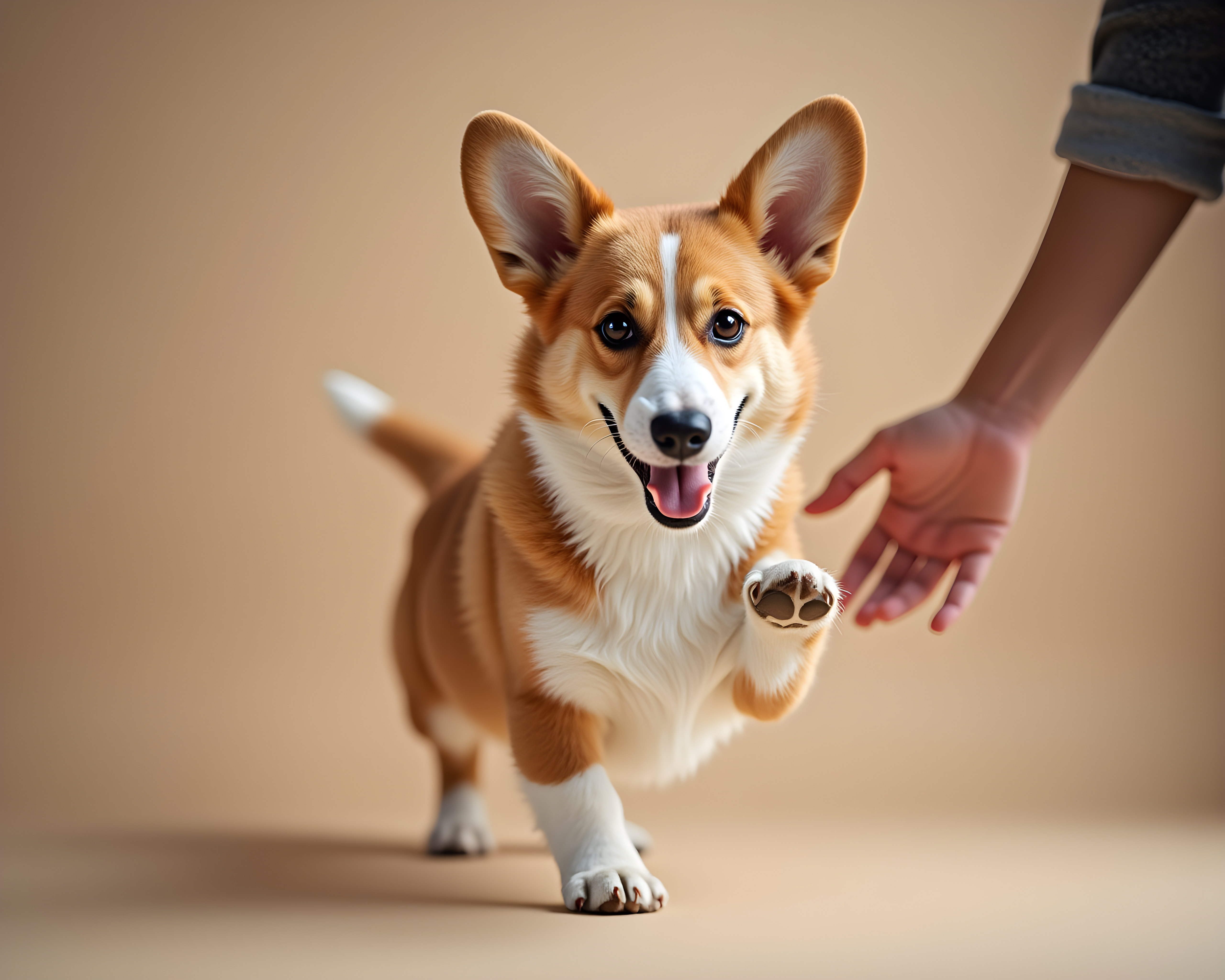 Pembroke Welsh Corgi — Realistic (Energetic)