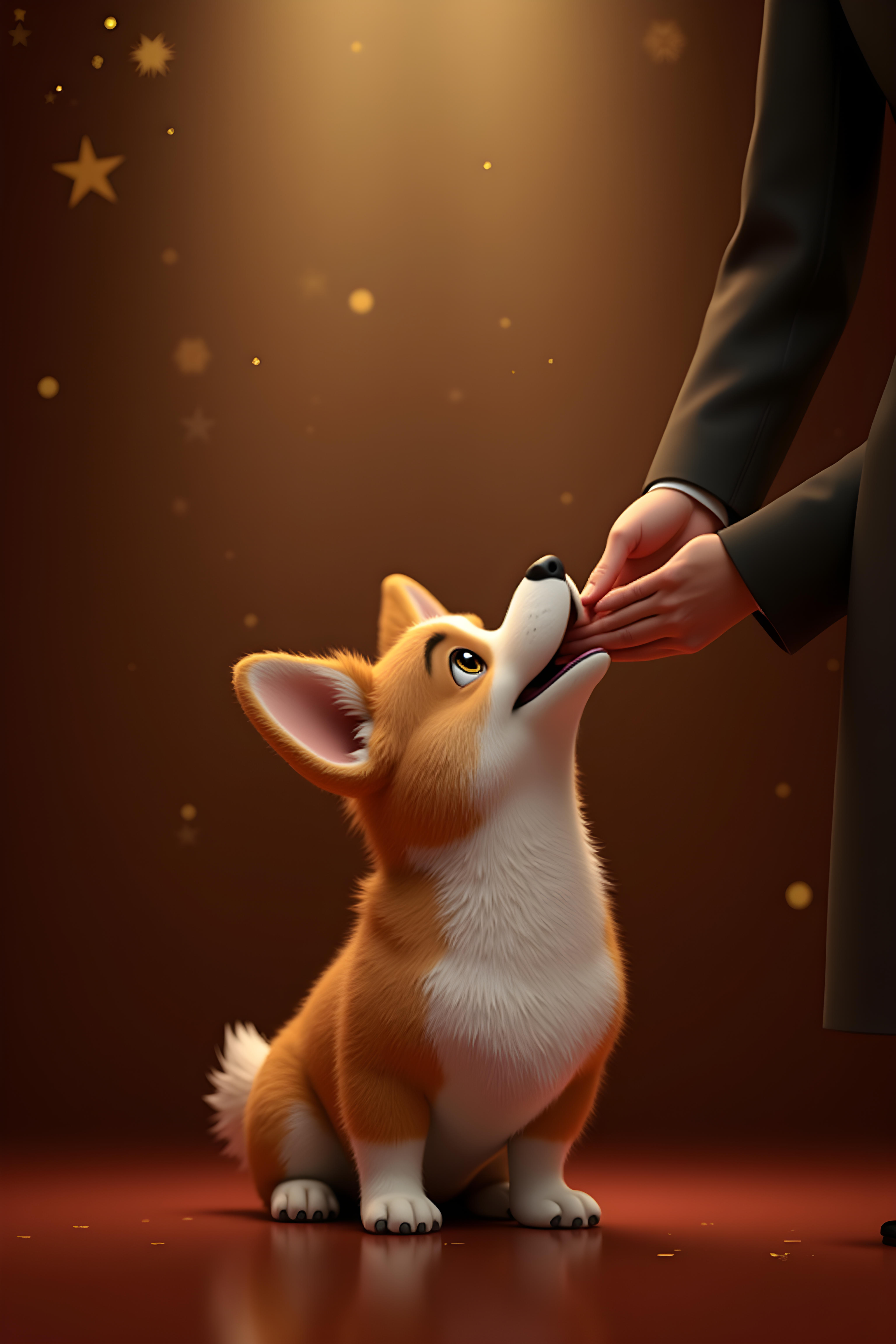 Pembroke Welsh Corgi — 3D Render (Luxury)
