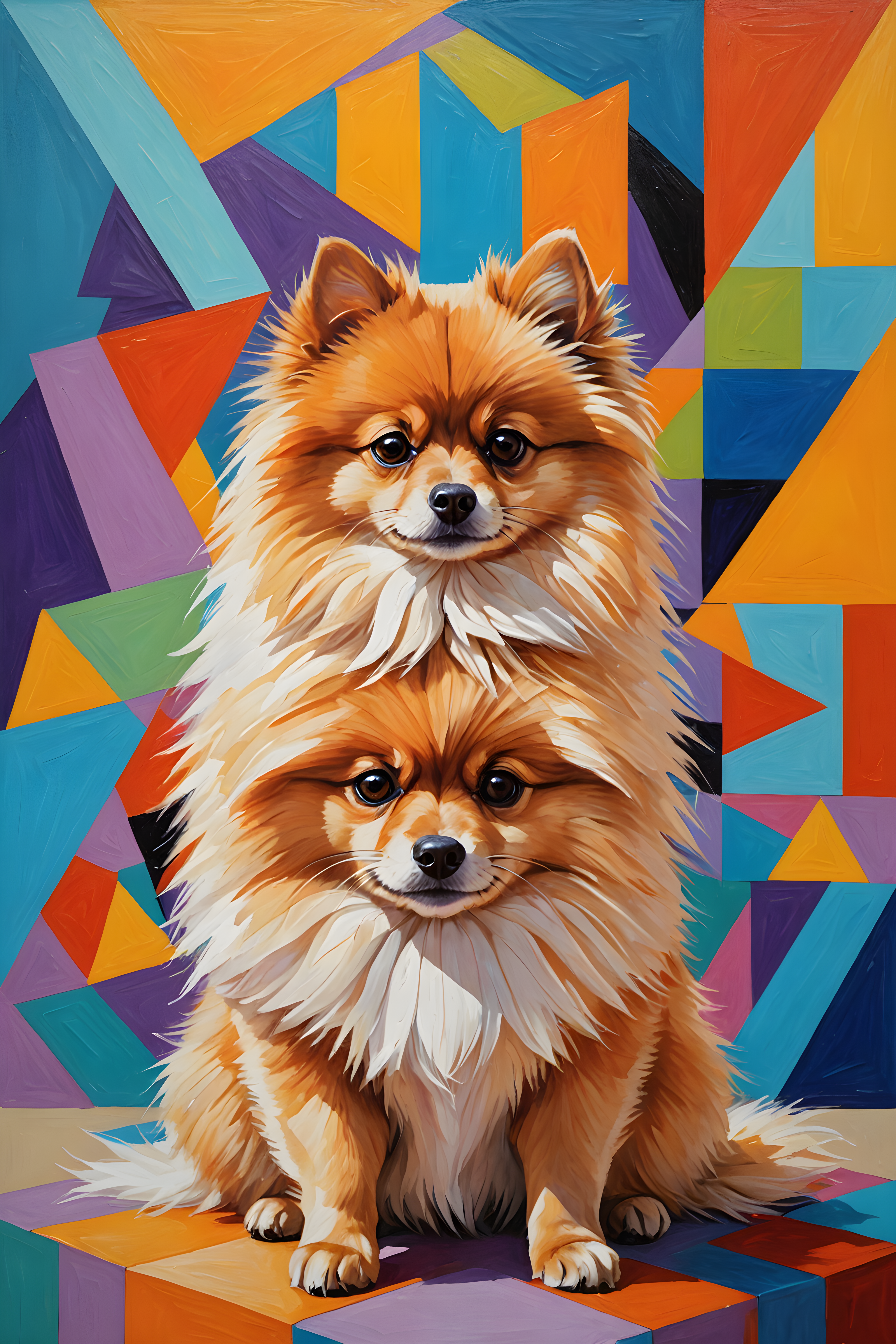 Pomeranian — Abstract (Fantasy)