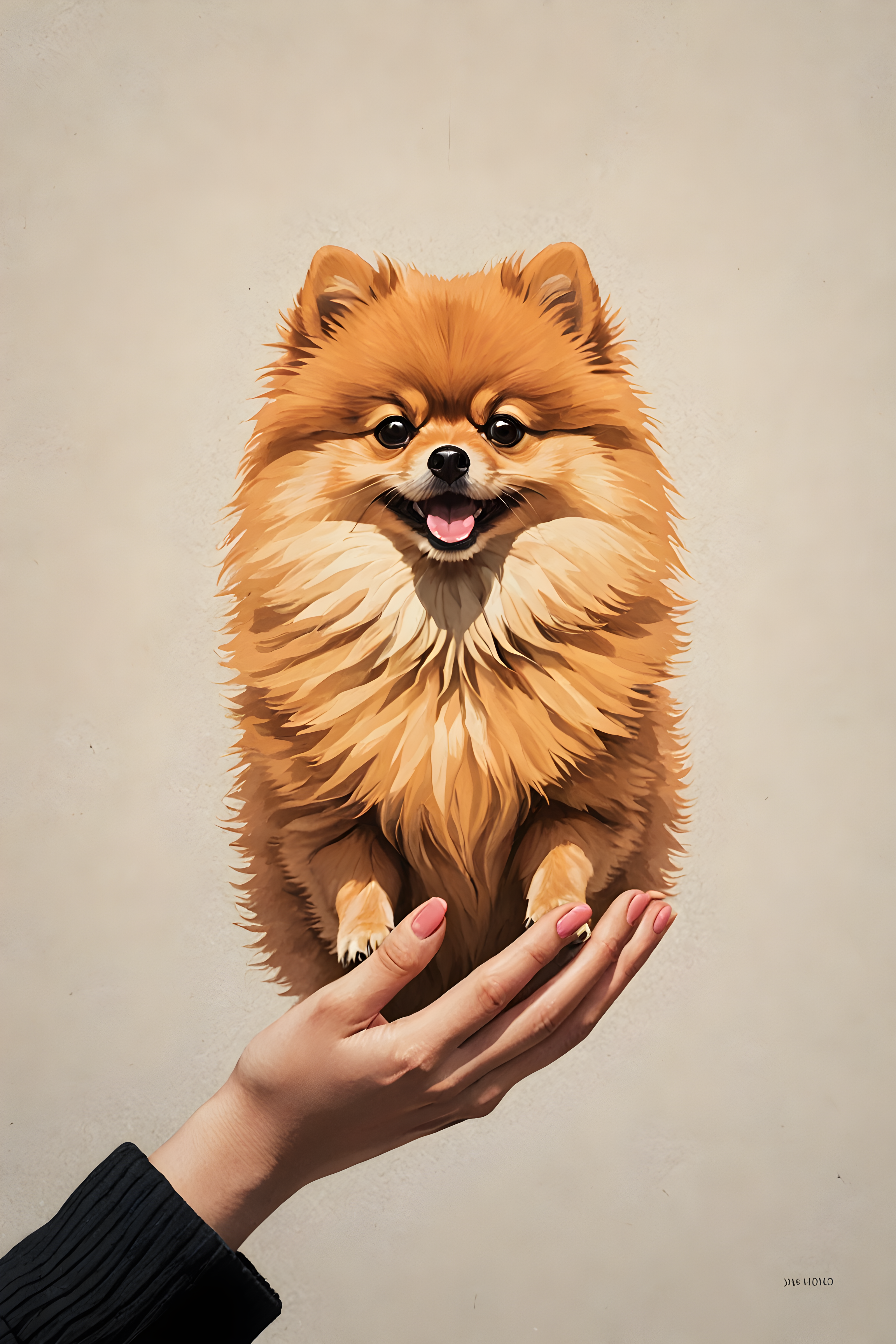 Pomeranian — Funny (Aesthetic)