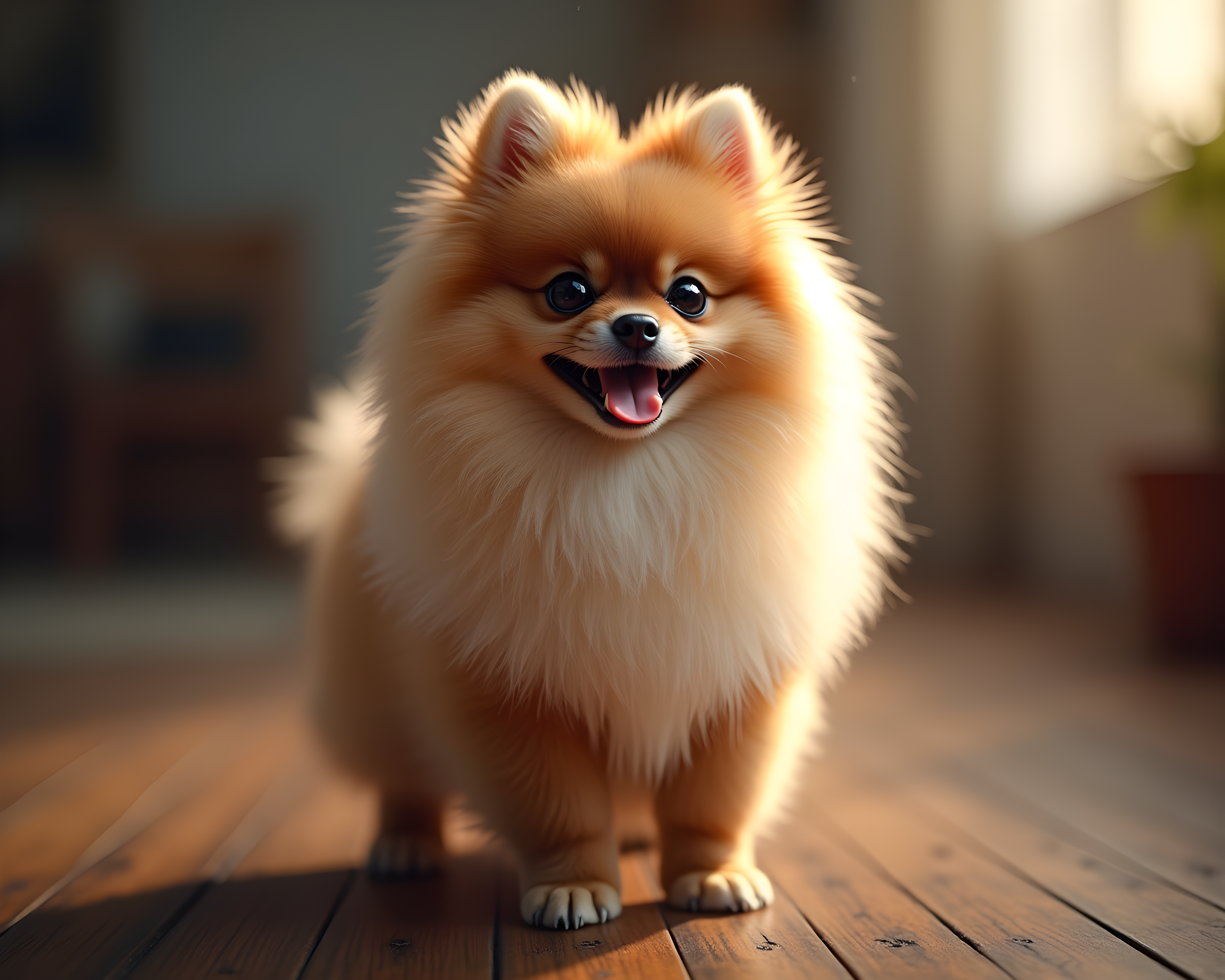 Pomeranian — Hyper-Realistic (Motivational)