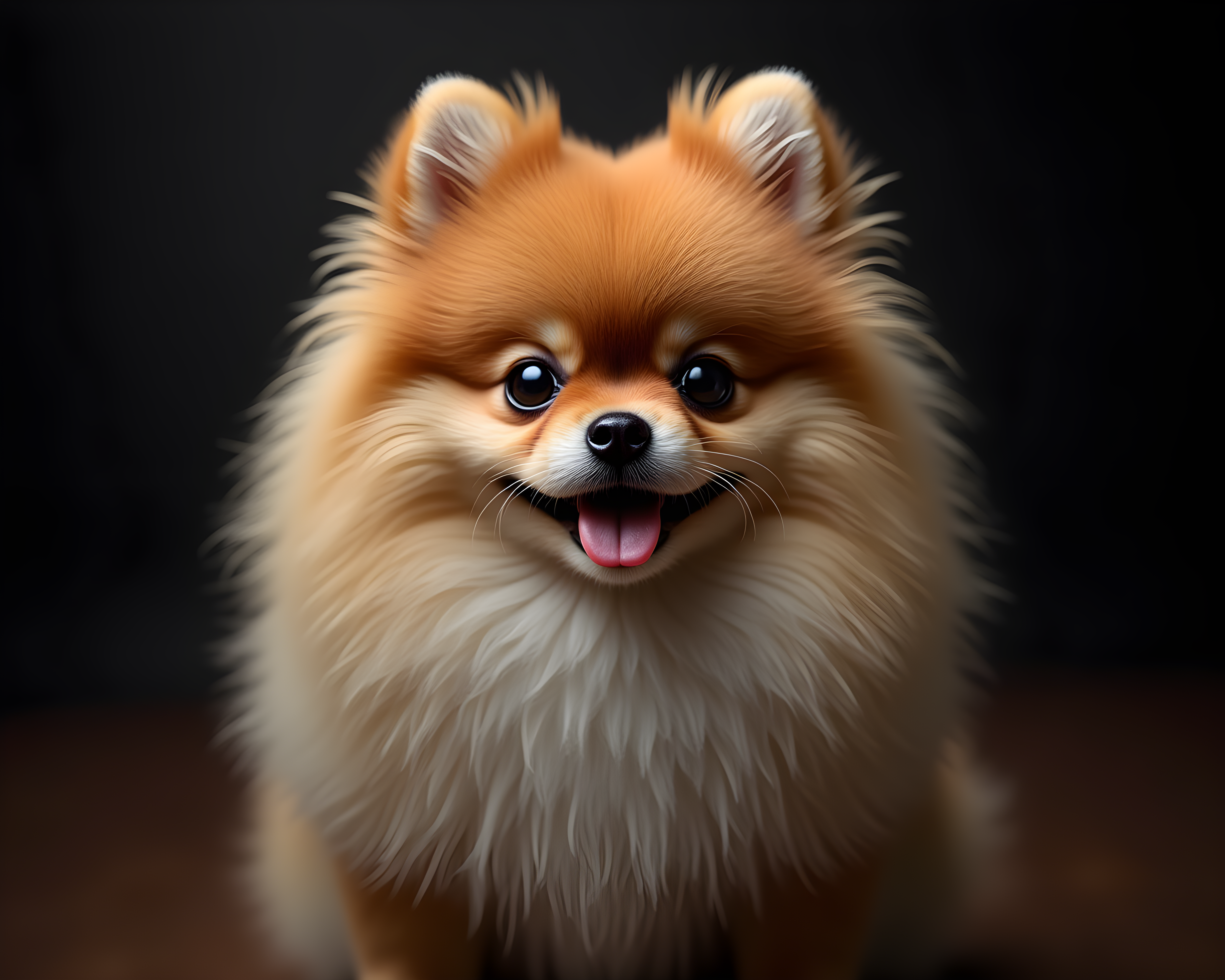 Pomeranian — Hyper-Realistic (Motivational)