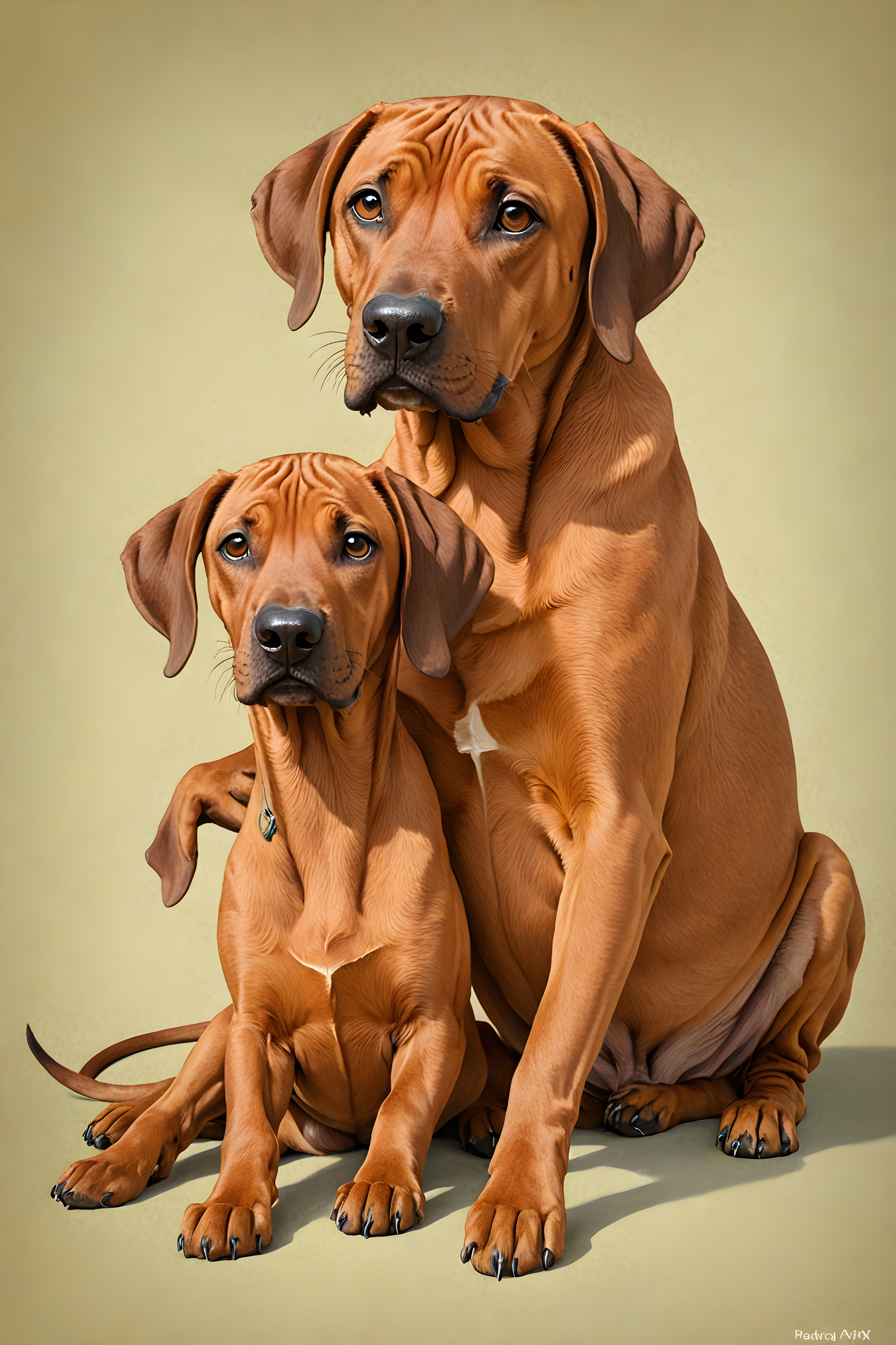 Rhodesian Ridgeback — Funny (Cute)