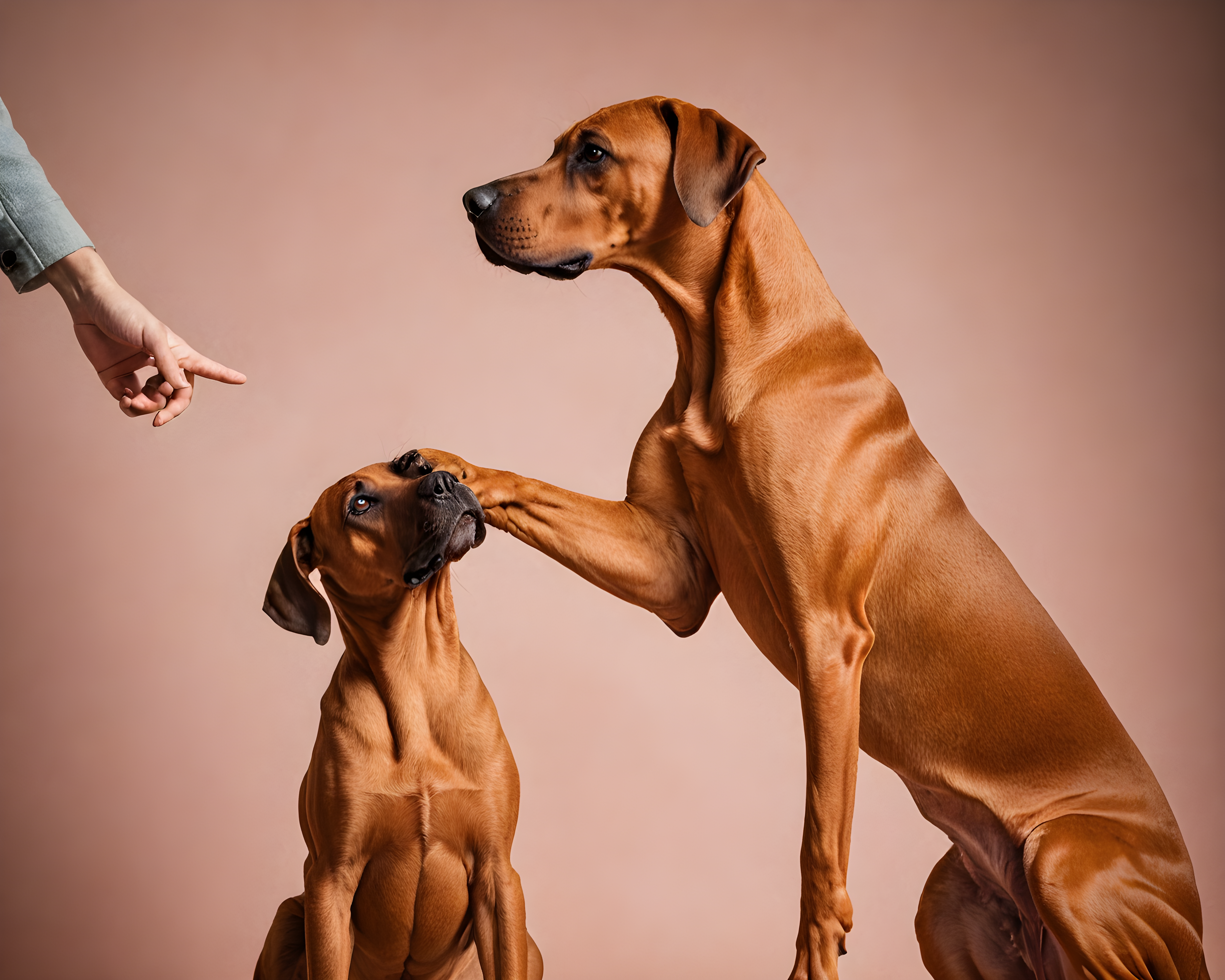 Rhodesian Ridgeback — Modern Aesthetic (Motivational)