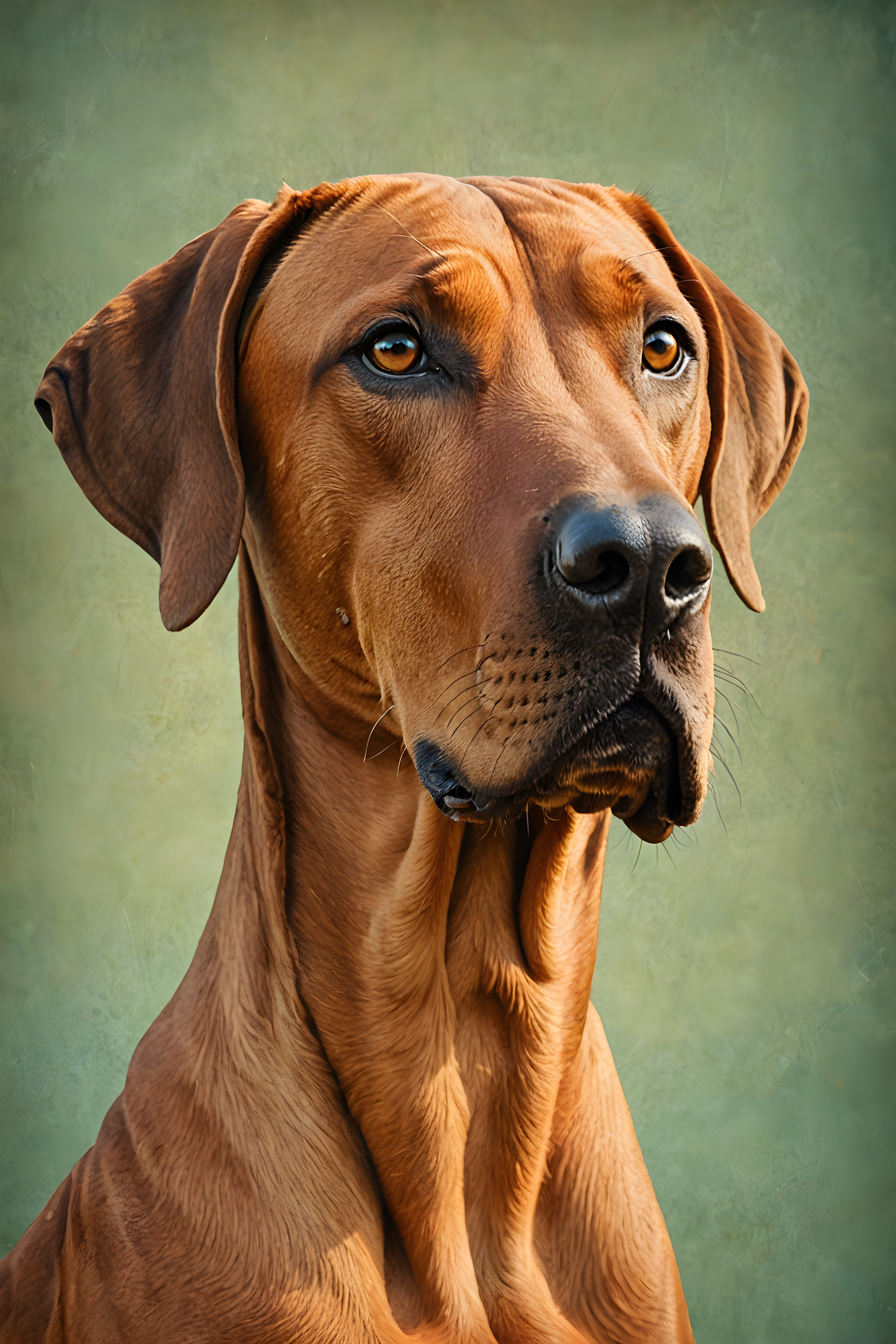 Rhodesian Ridgeback — Retro (Fantasy)