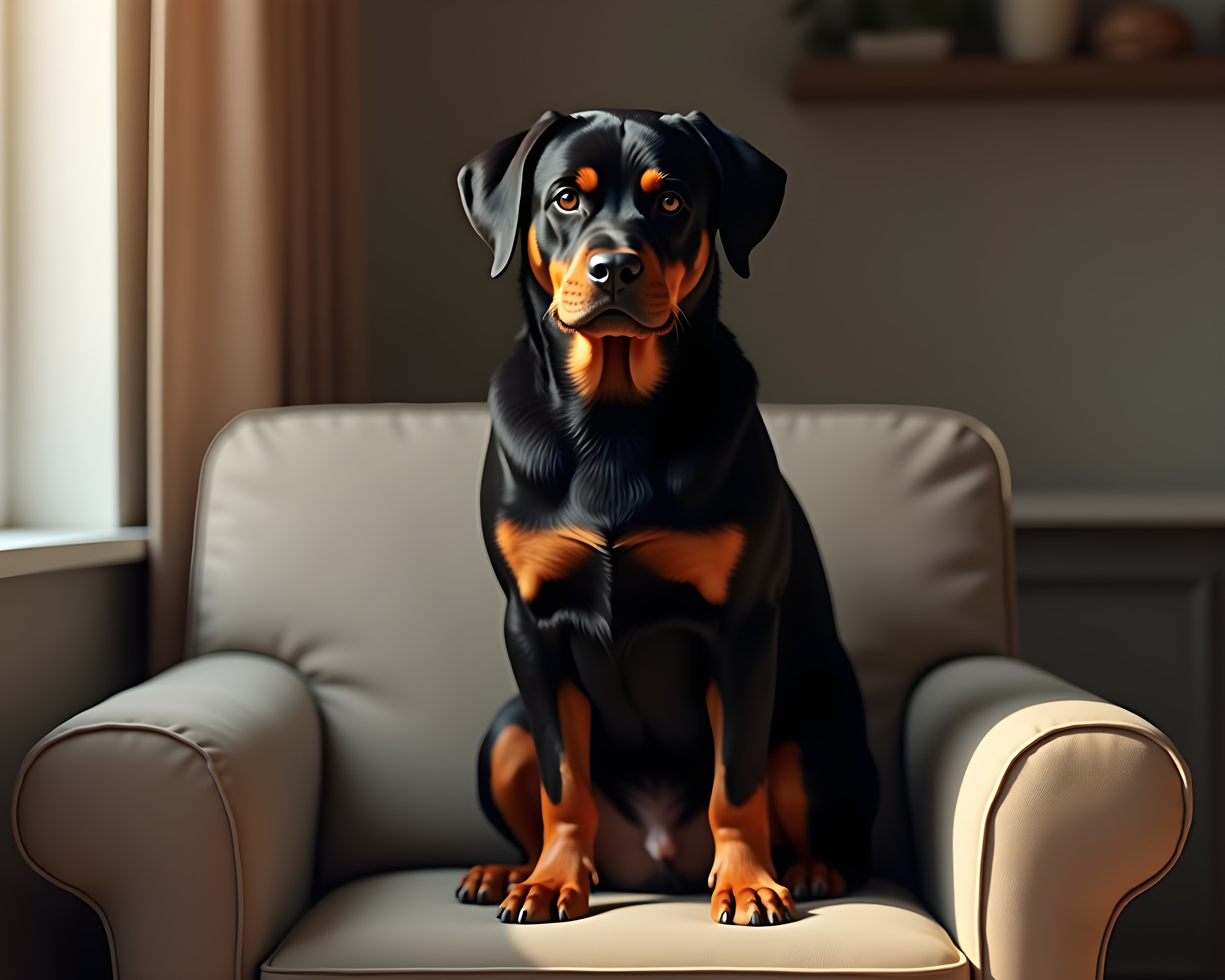 Rottweiler — Hyper-Realistic (Lifestyle)