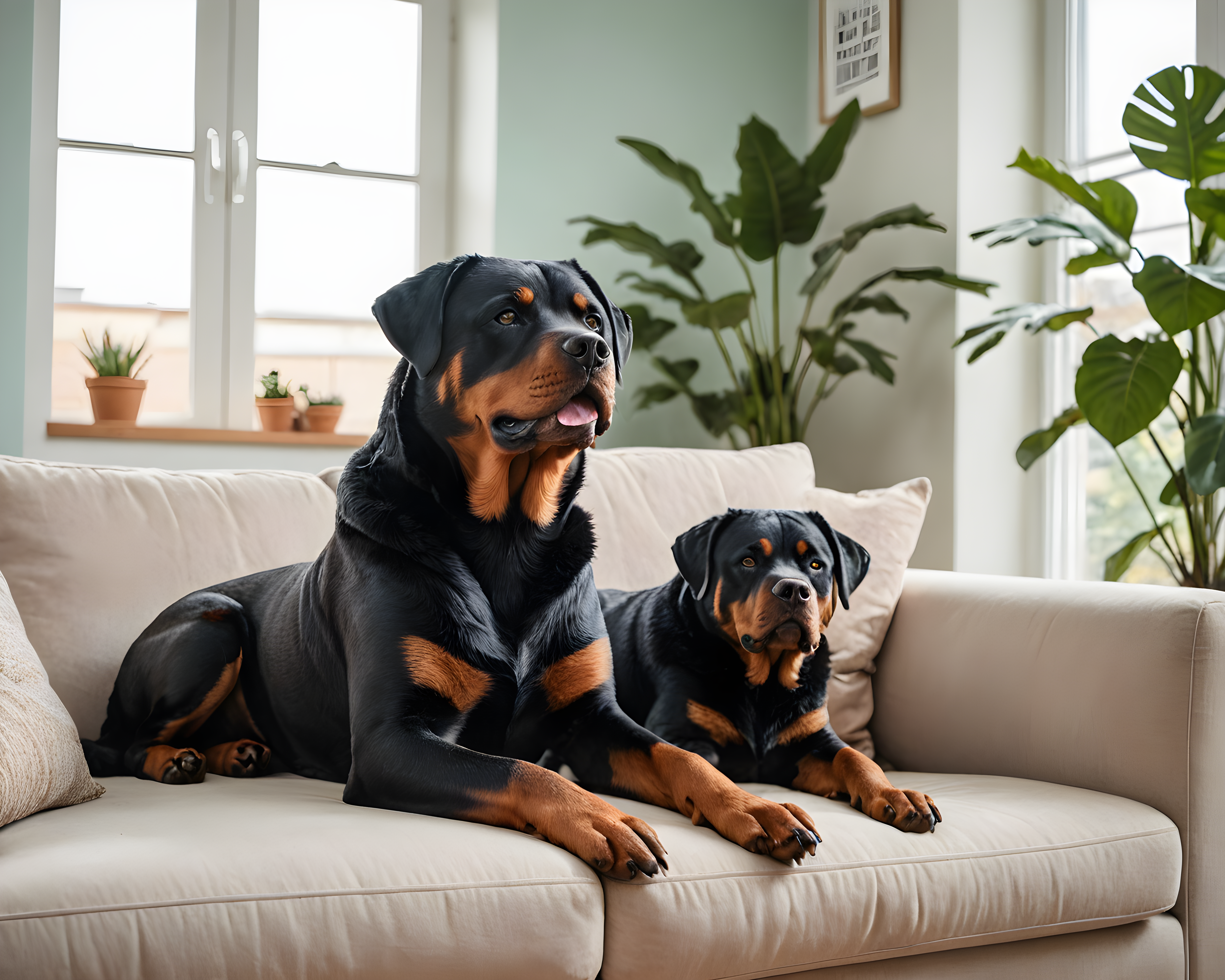 Rottweiler — Modern Aesthetic (Lifestyle)