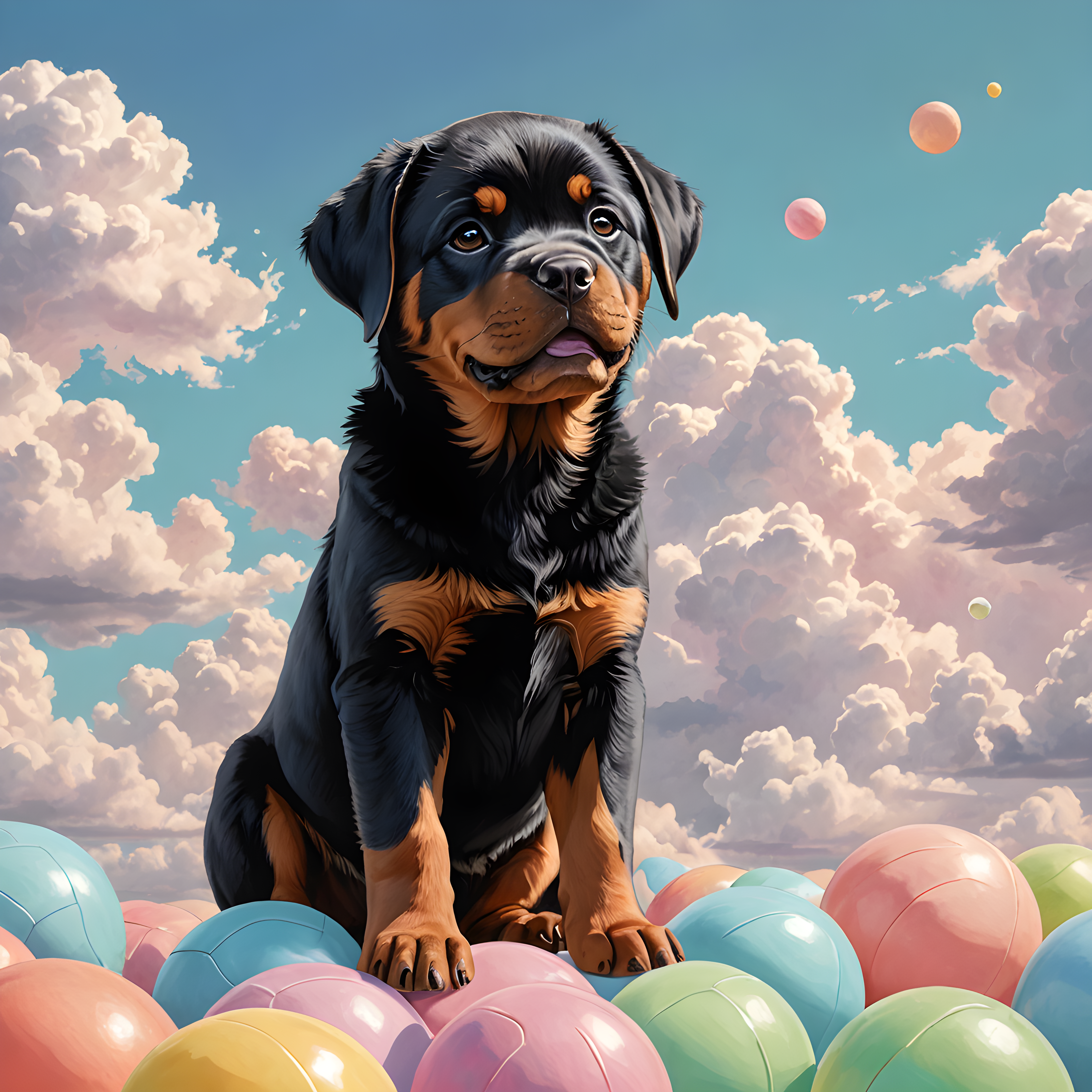 Rottweiler — Nursery (Playful)