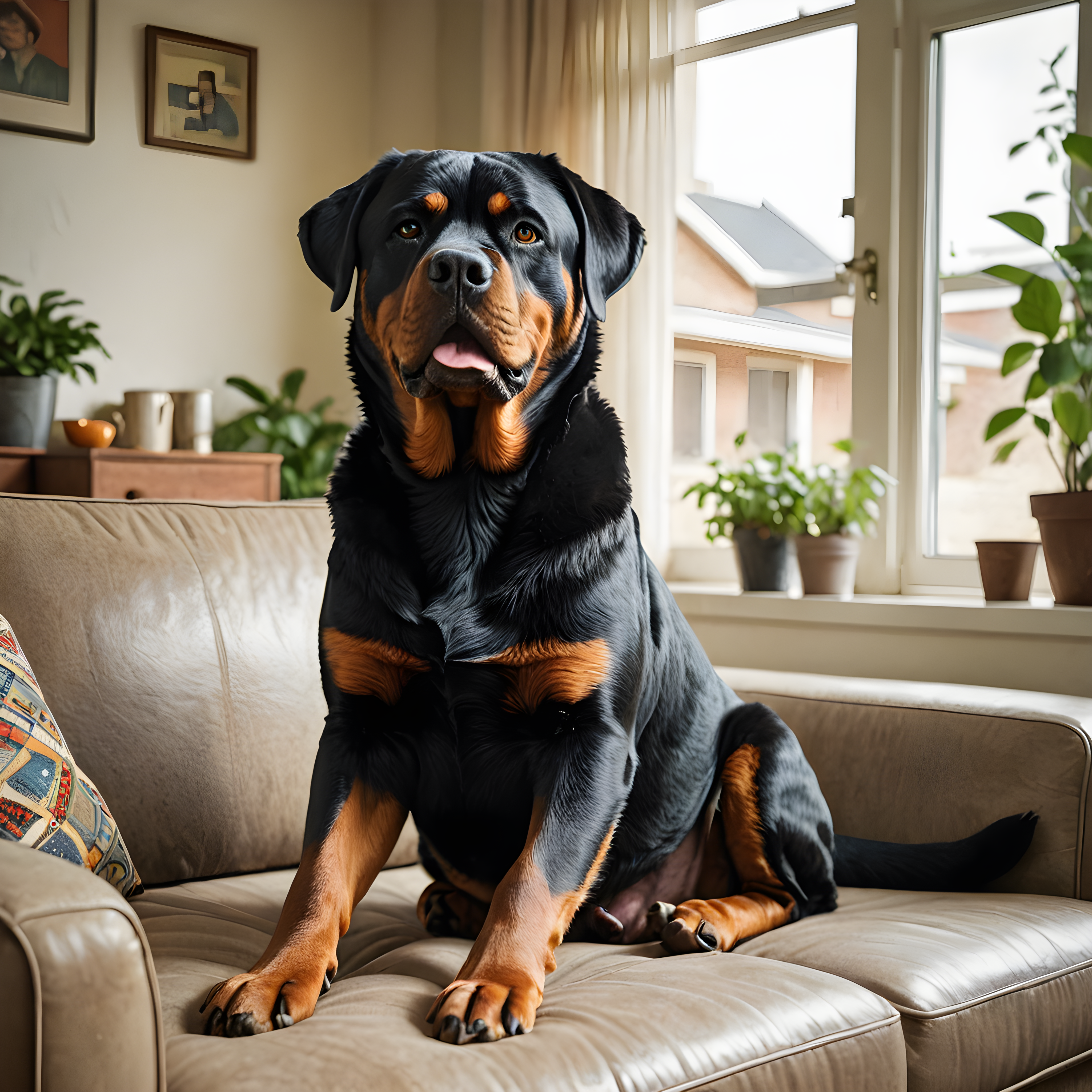 Rottweiler — Retro (Lifestyle)