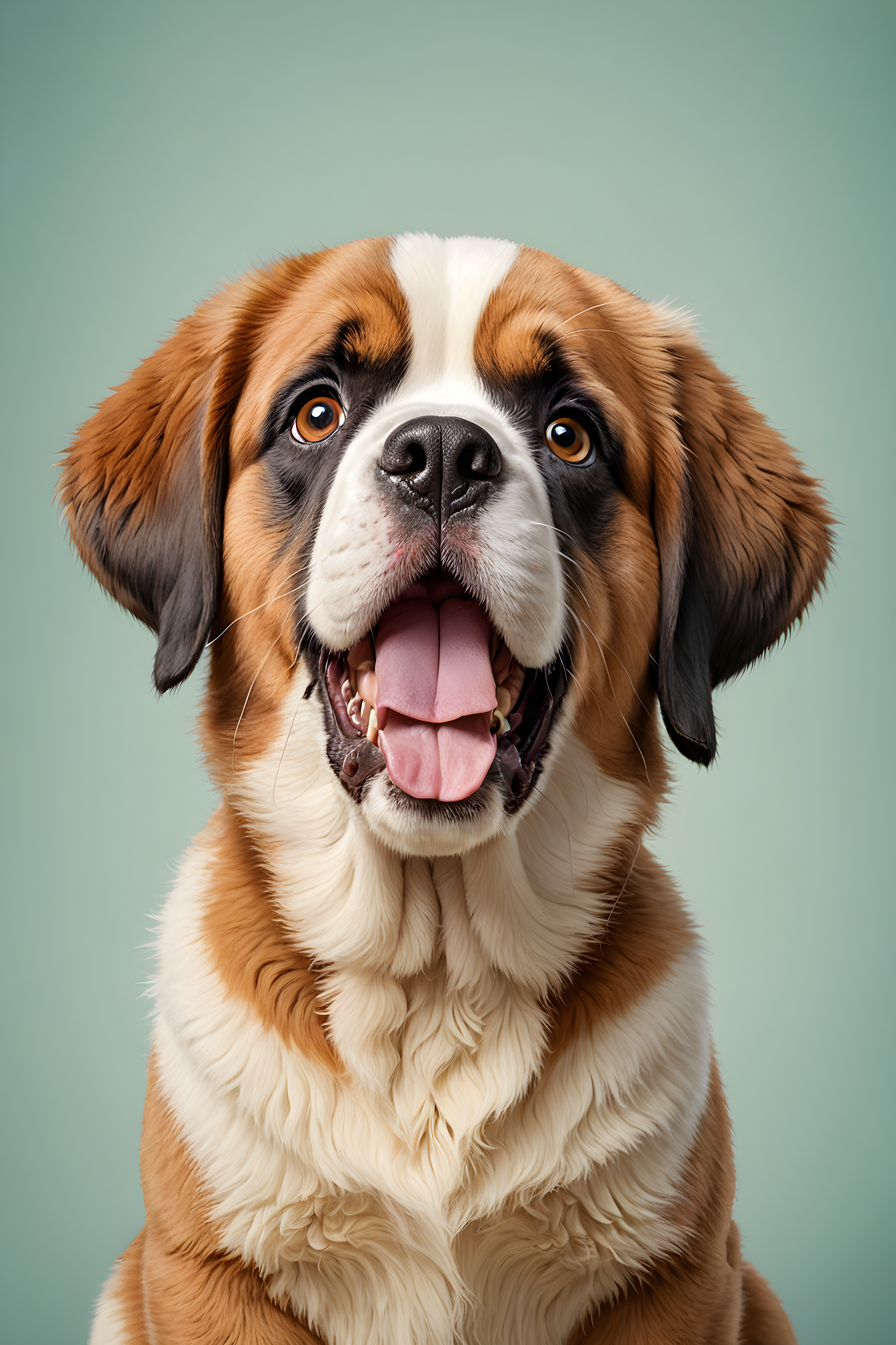 Saint Bernard — Cartoon / Kawaii (Cute)