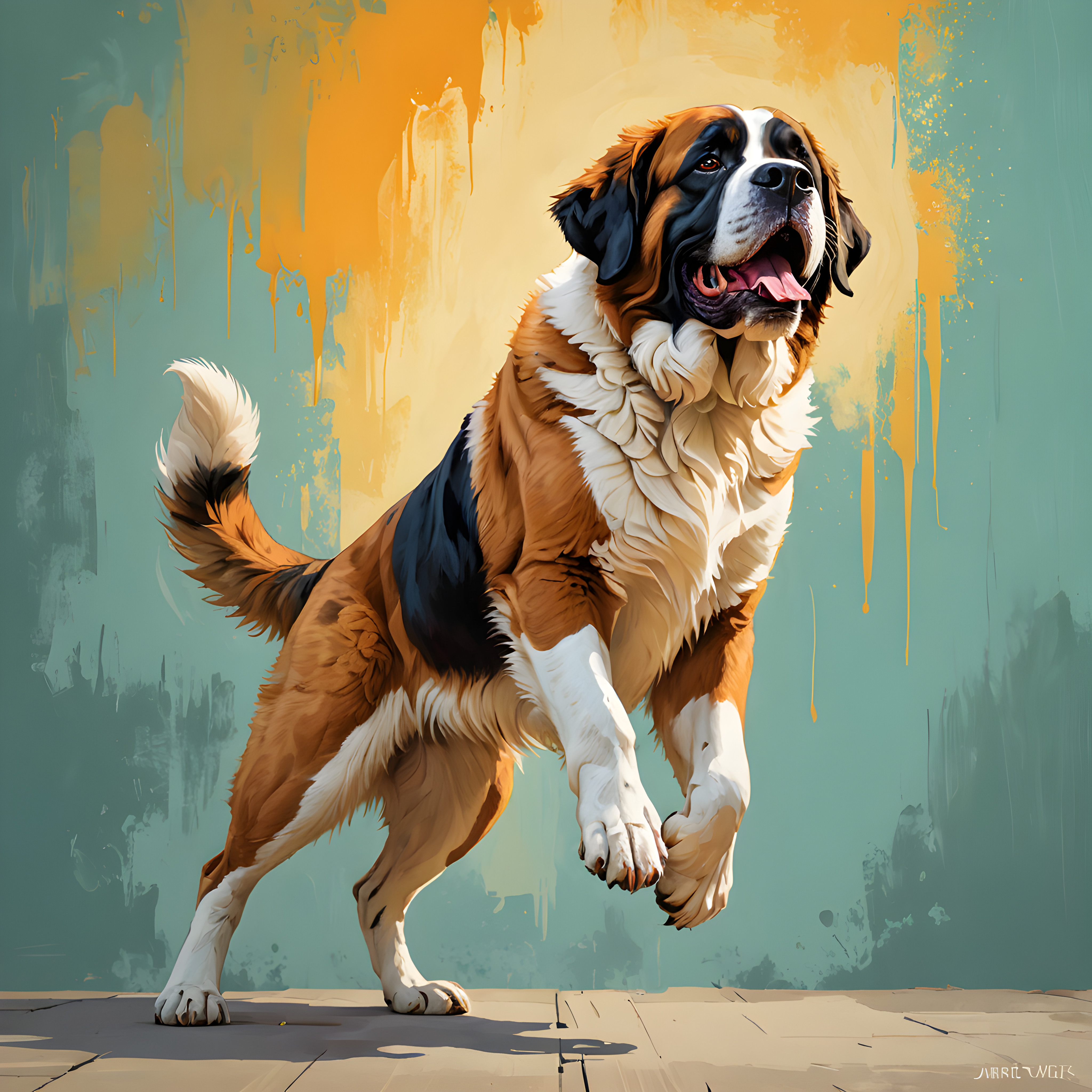 Saint Bernard — Funny (Energetic)
