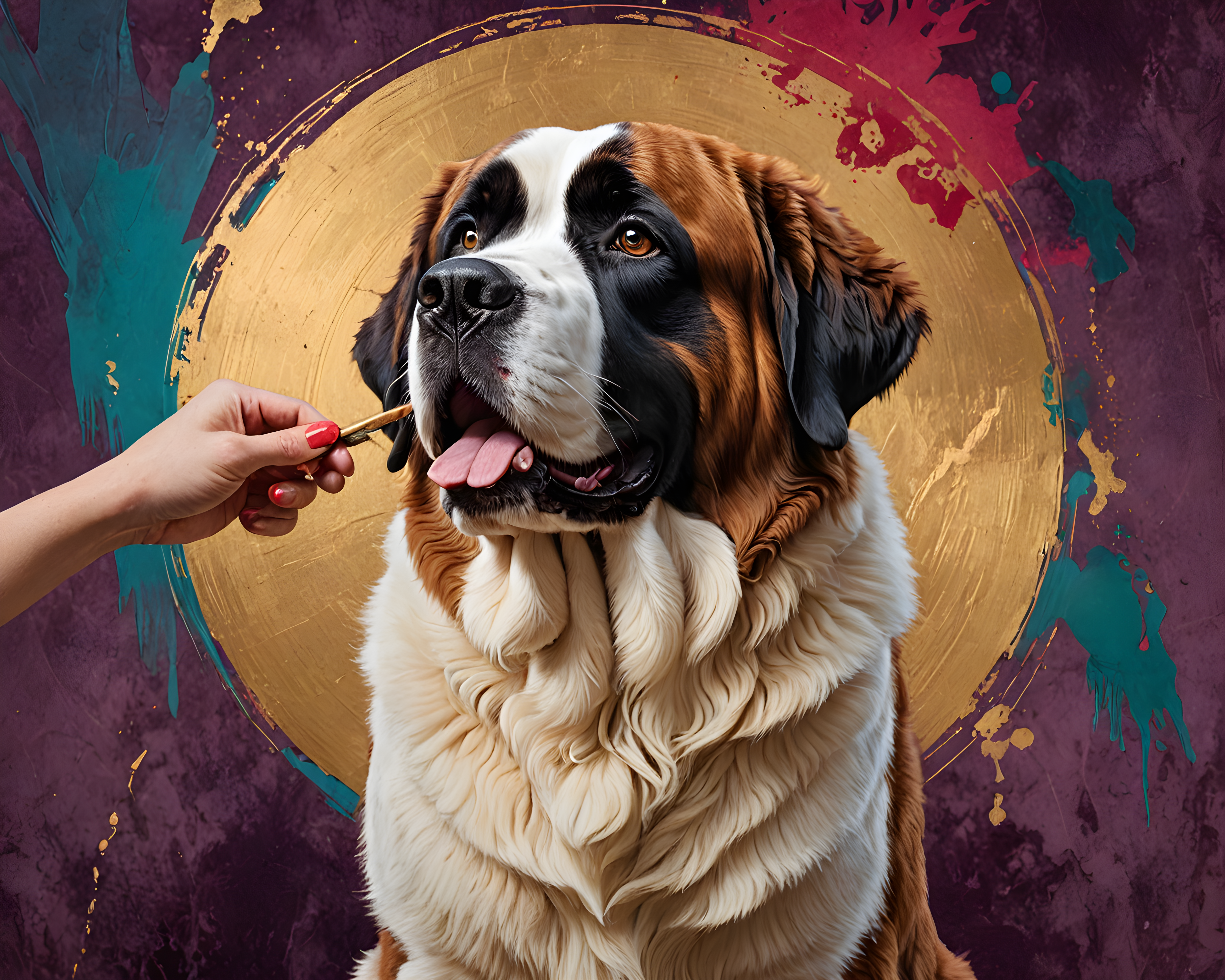 Saint Bernard — Funny (Luxury)