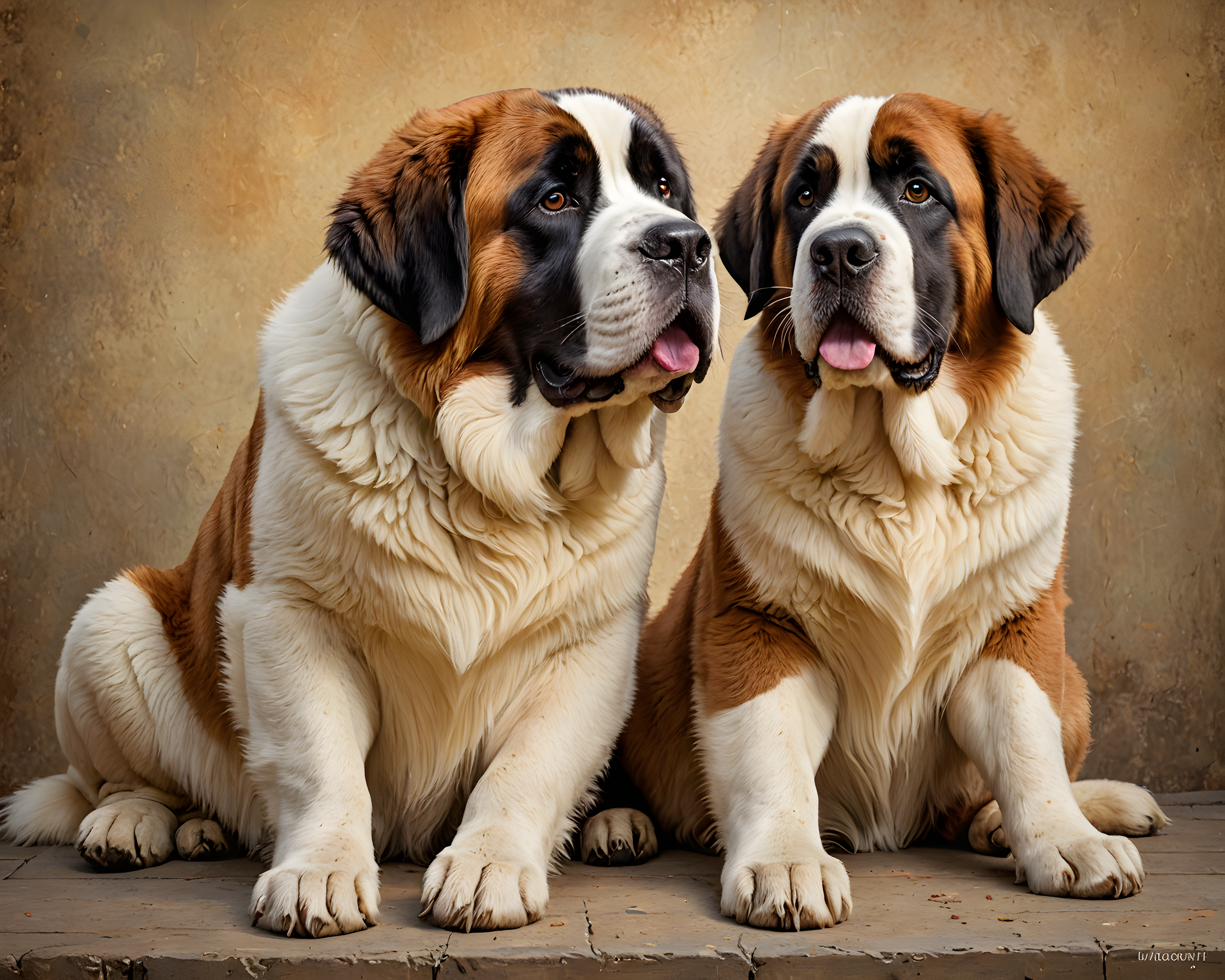 Saint Bernard — Funny (Romantic)