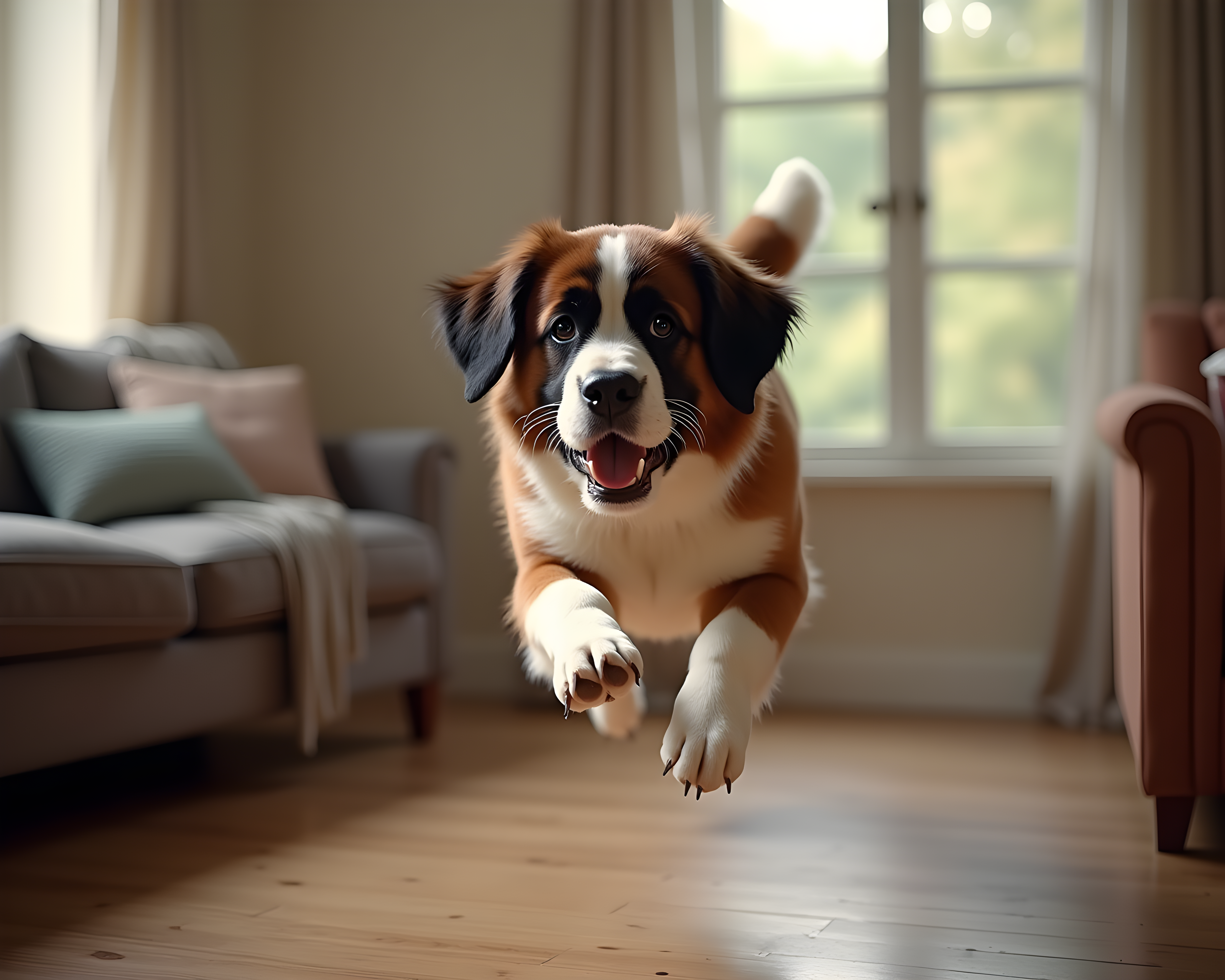 Saint Bernard — Hyper-Realistic (Lifestyle)