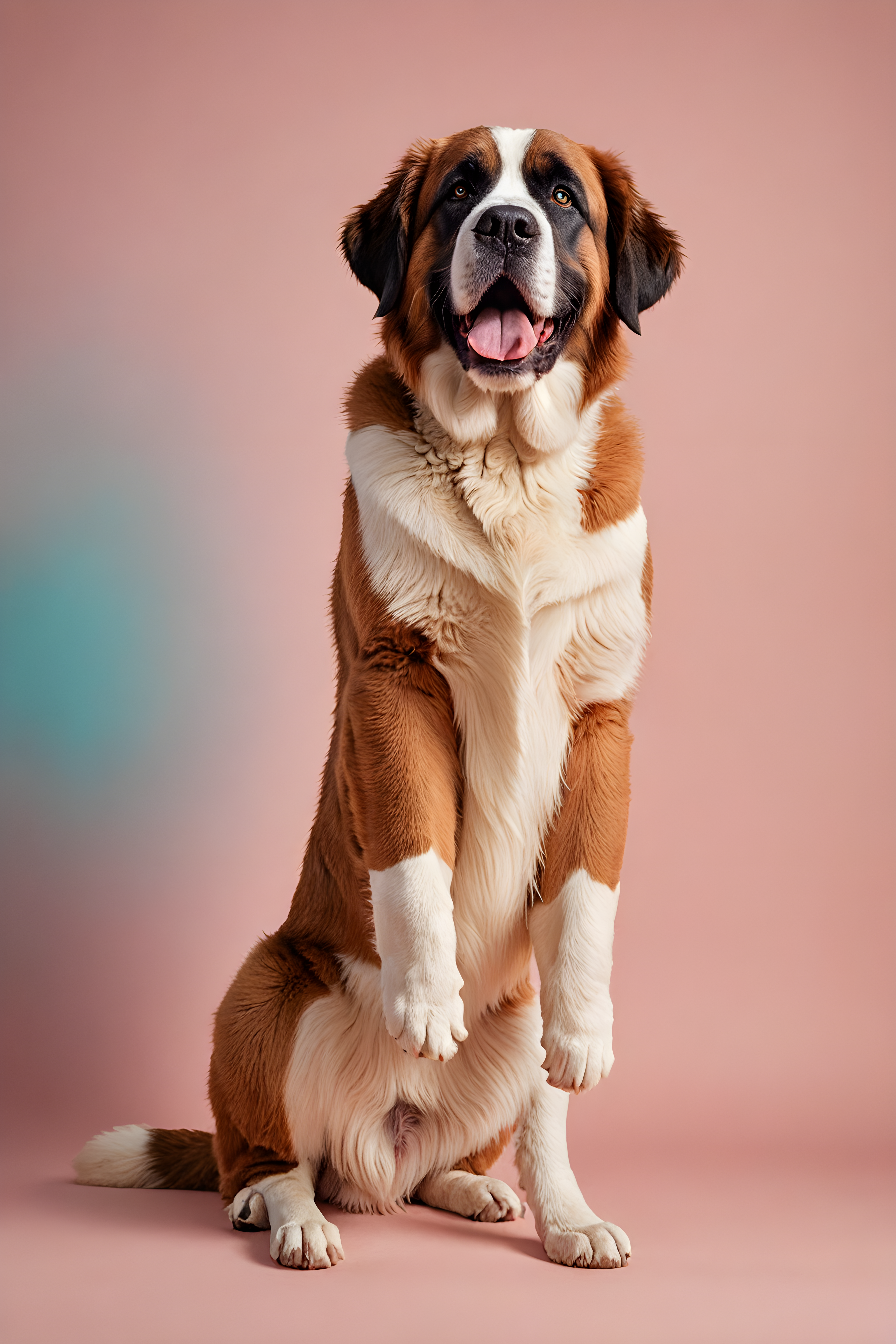 Saint Bernard — Modern Aesthetic (Happy)