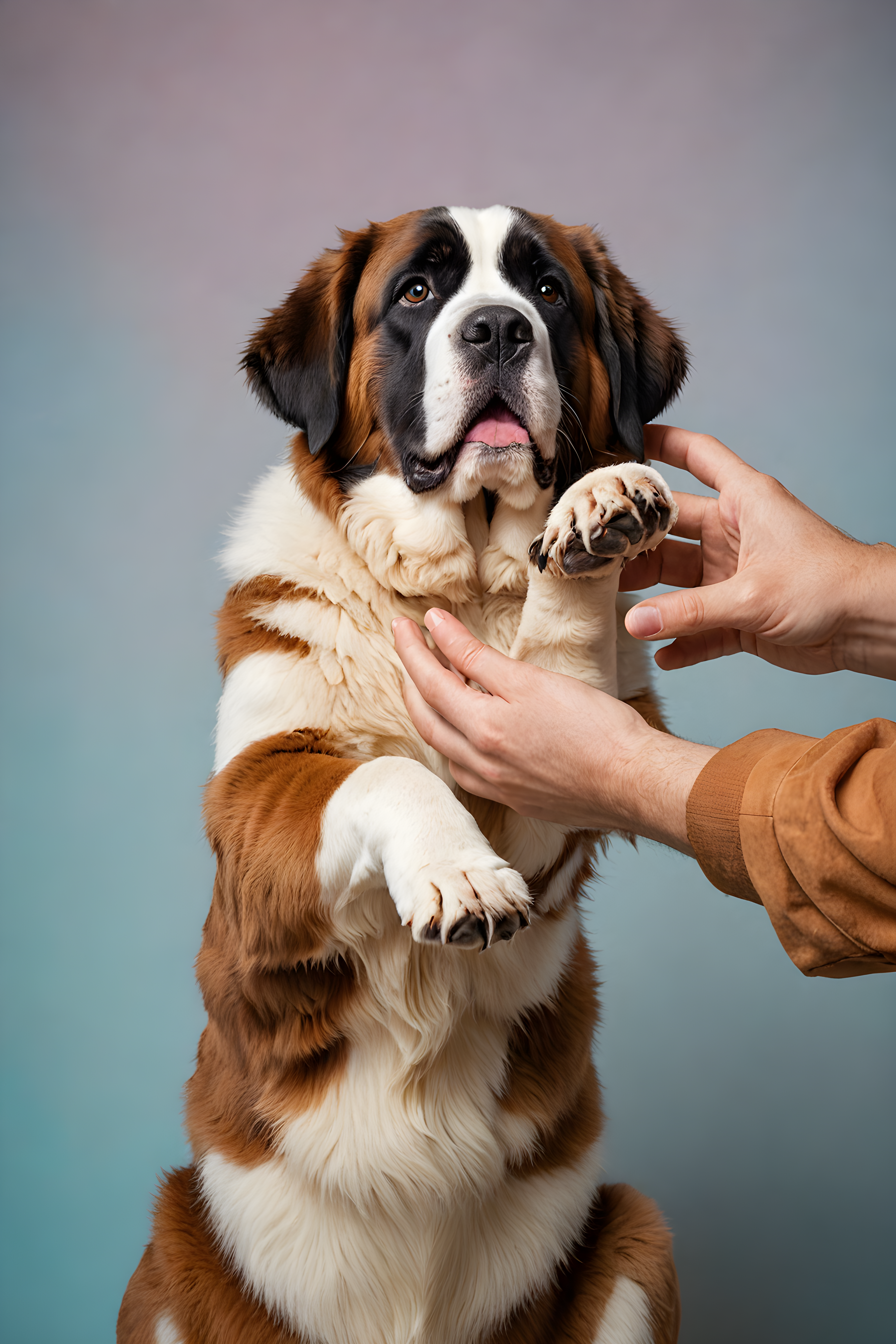 Saint Bernard — Modern Aesthetic (Playful)