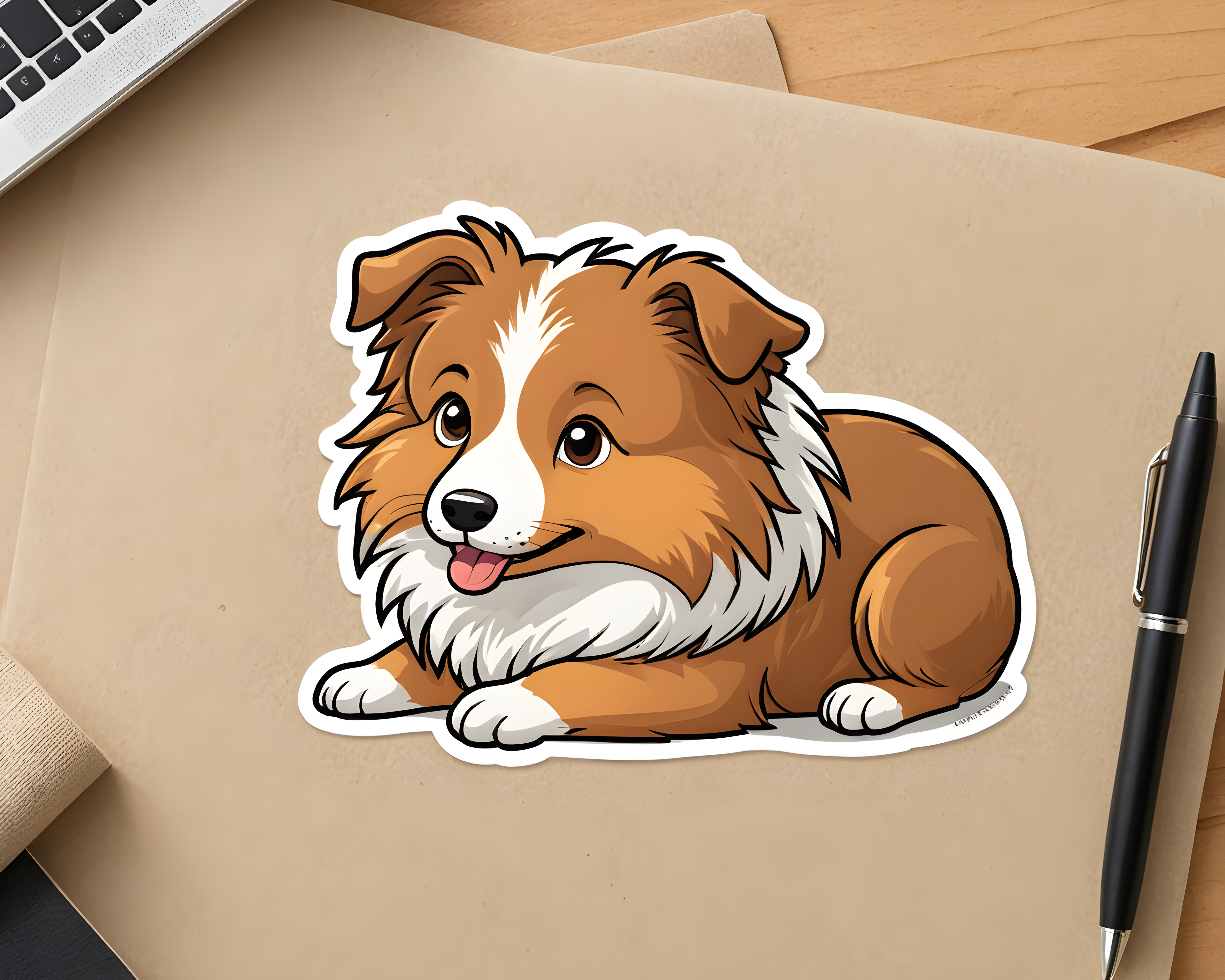 Shetland Sheepdog — Cartoon / Kawaii (Savage)