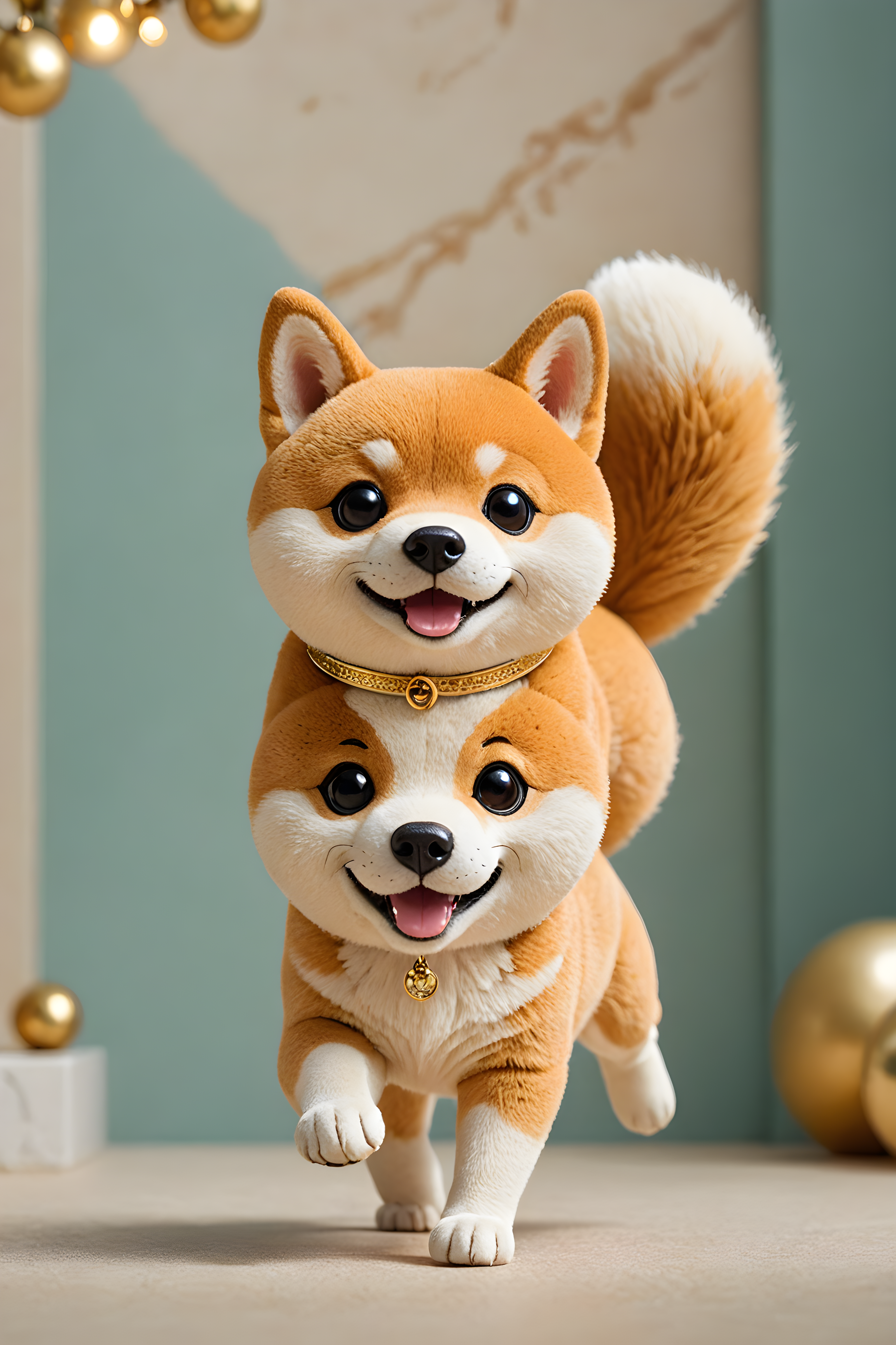 Shiba Inu — Cartoon / Kawaii (Luxury)
