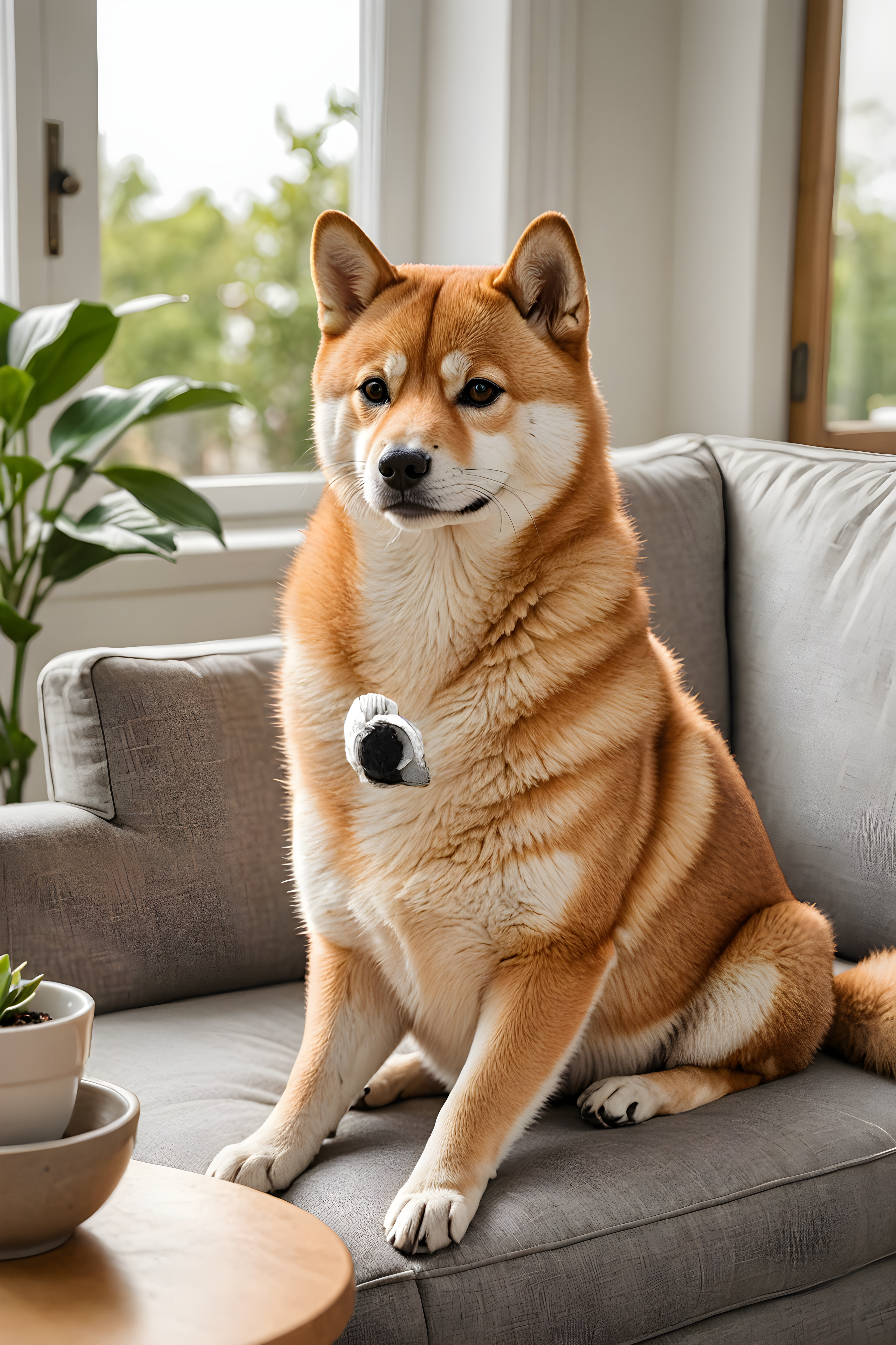 Shiba Inu — Line Art (Lifestyle)