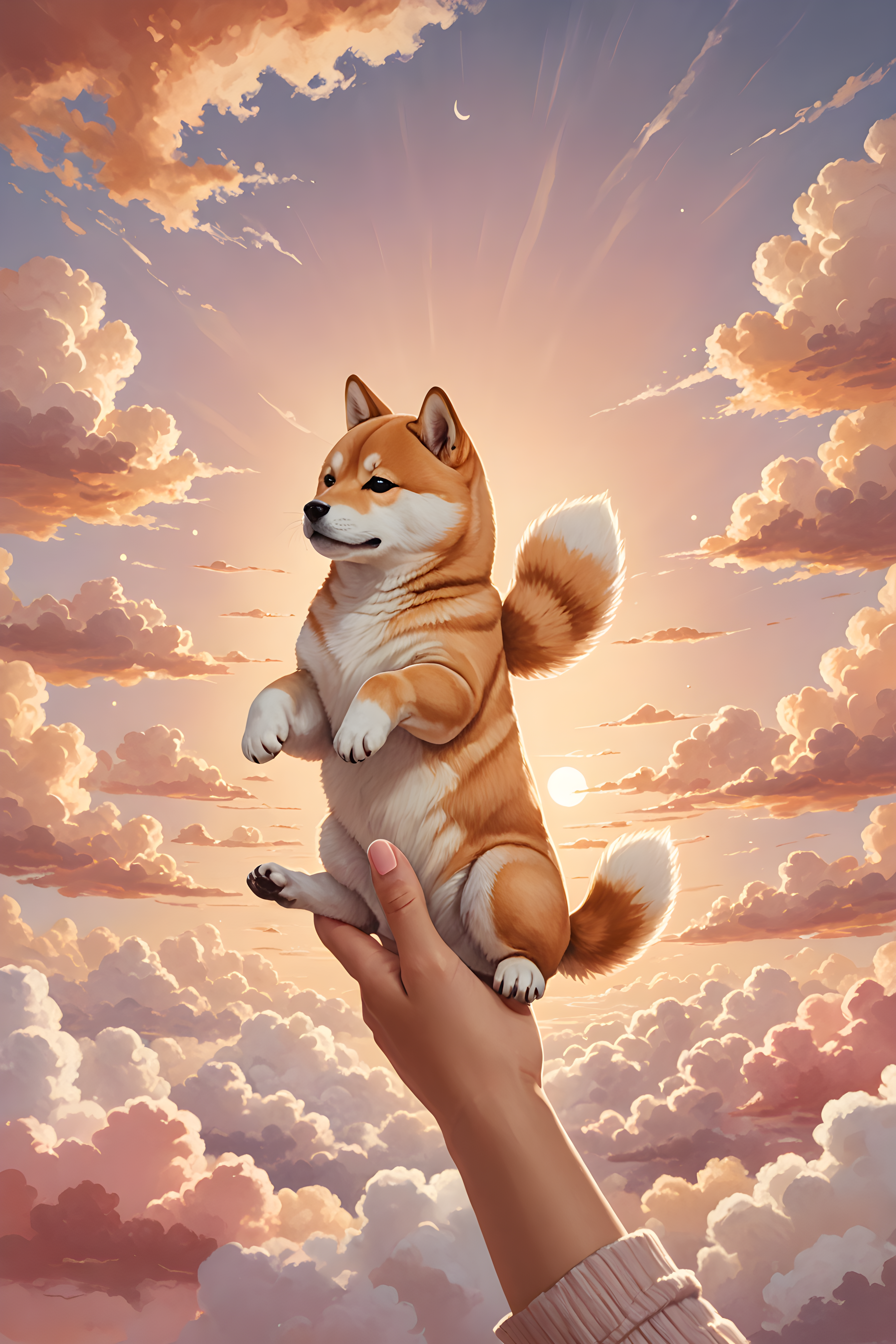 Shiba Inu — Nursery (Romantic)