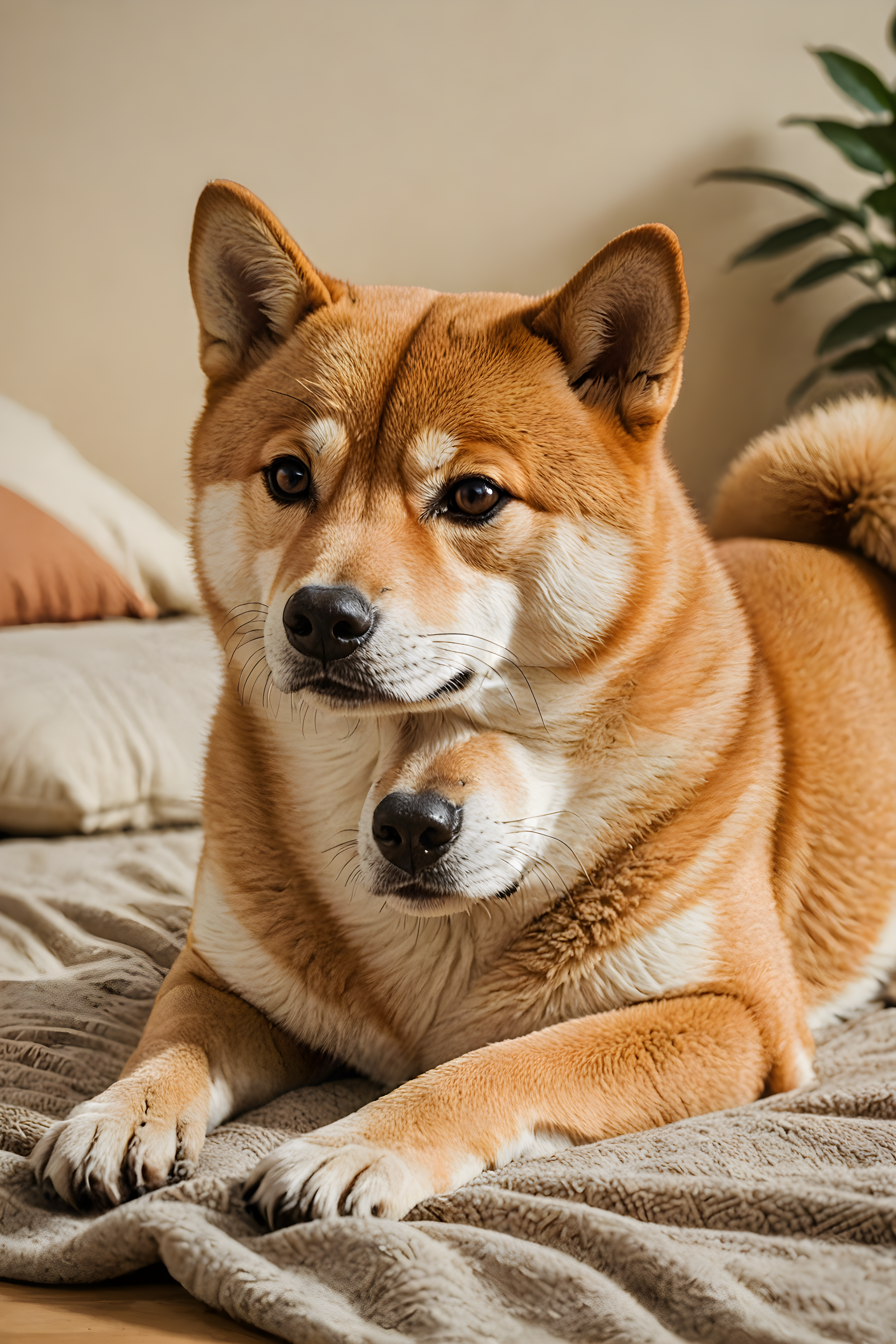 Shiba Inu — Retro (Emotional)