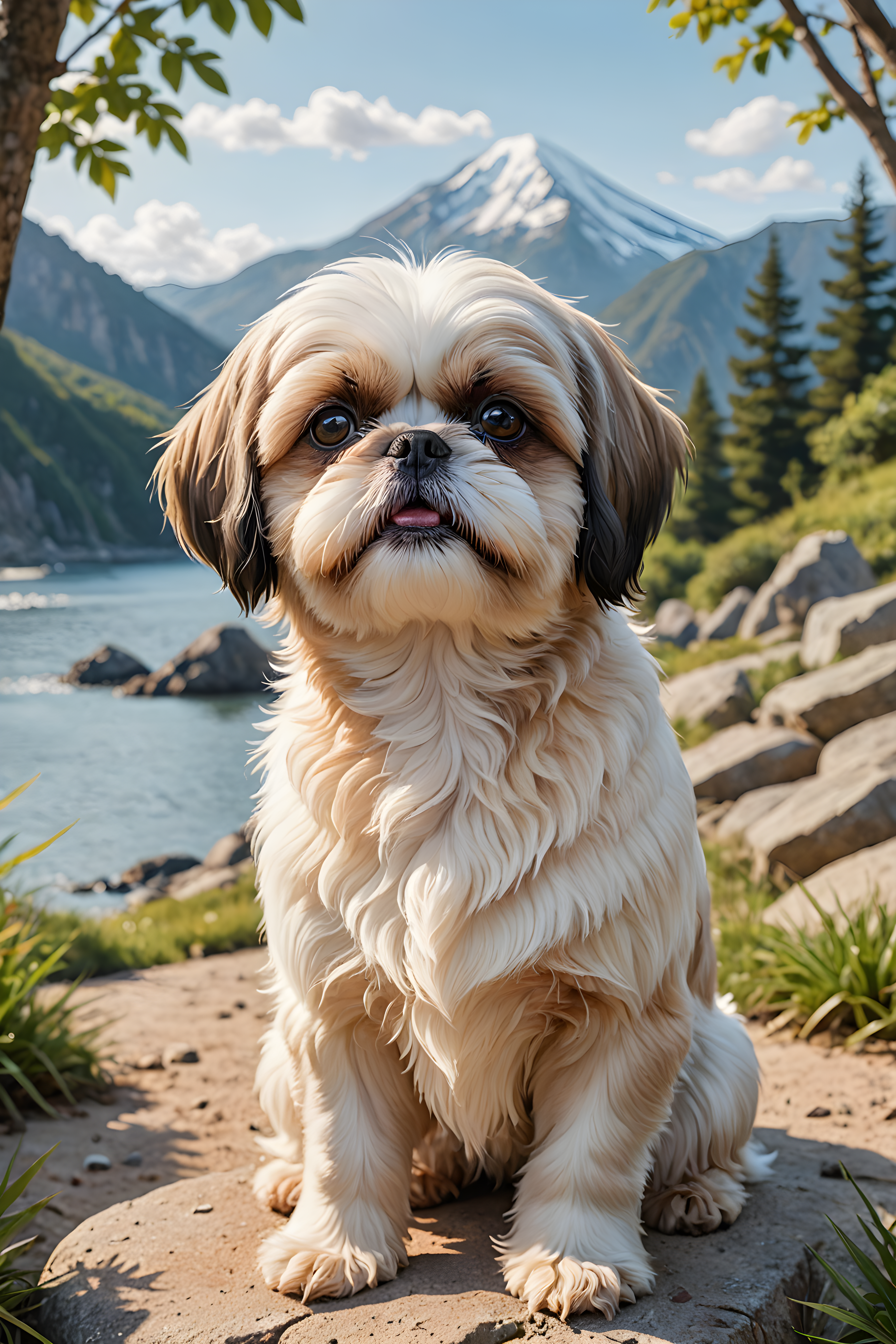 Shih Tzu — Cartoon / Kawaii (Emotional)