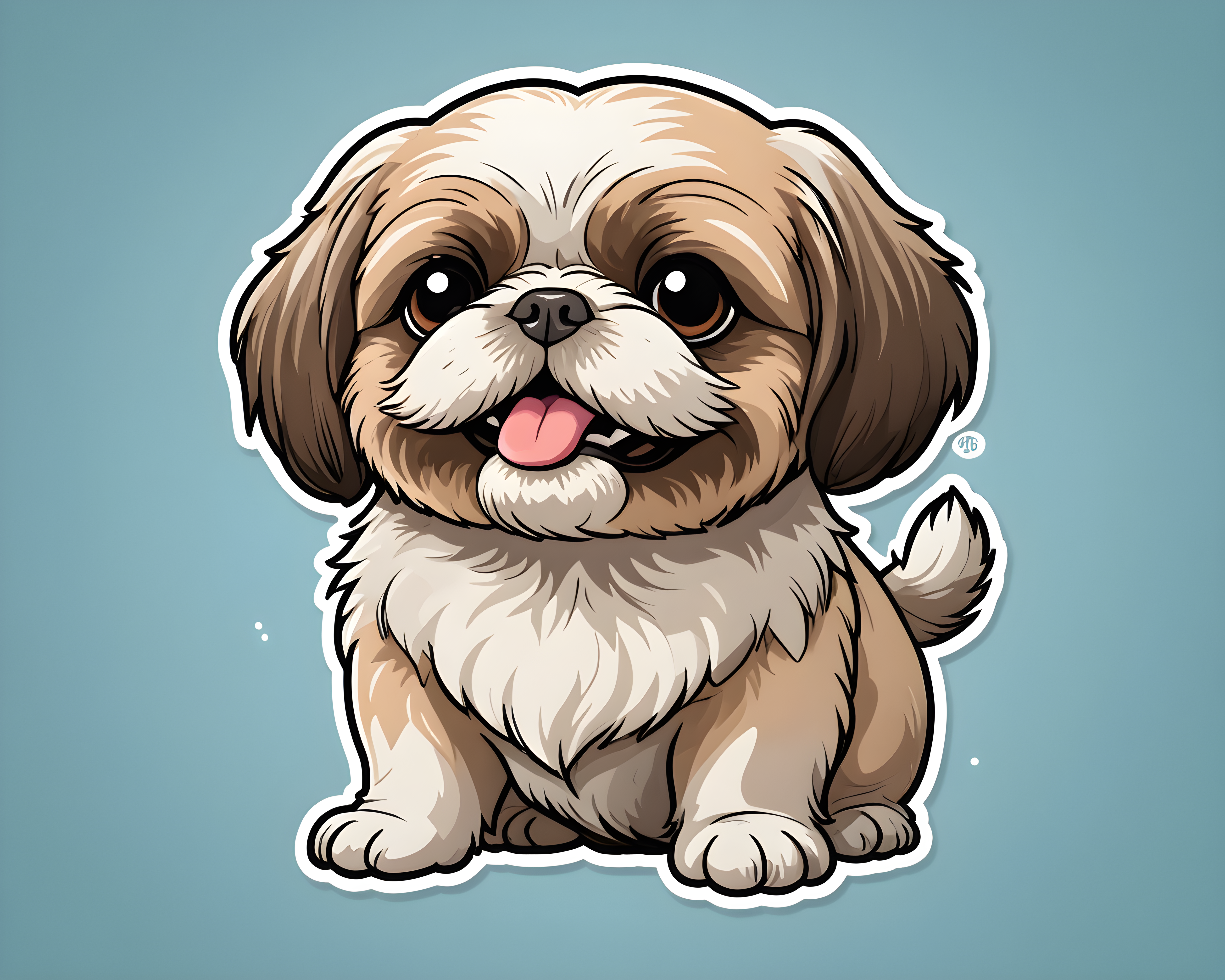 Shih Tzu — Cartoon / Kawaii (Savage)