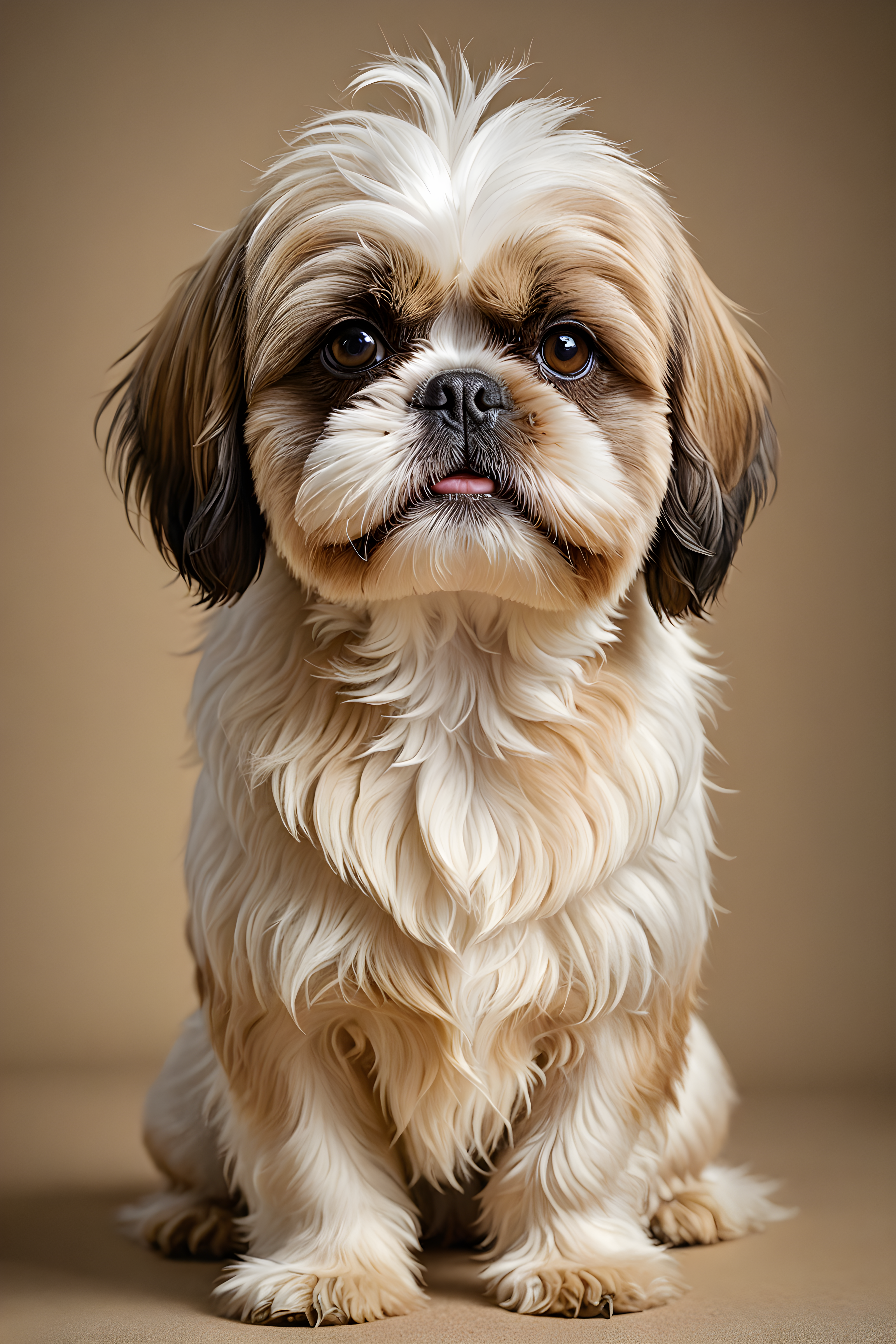 Shih Tzu — Line Art (Motivational)