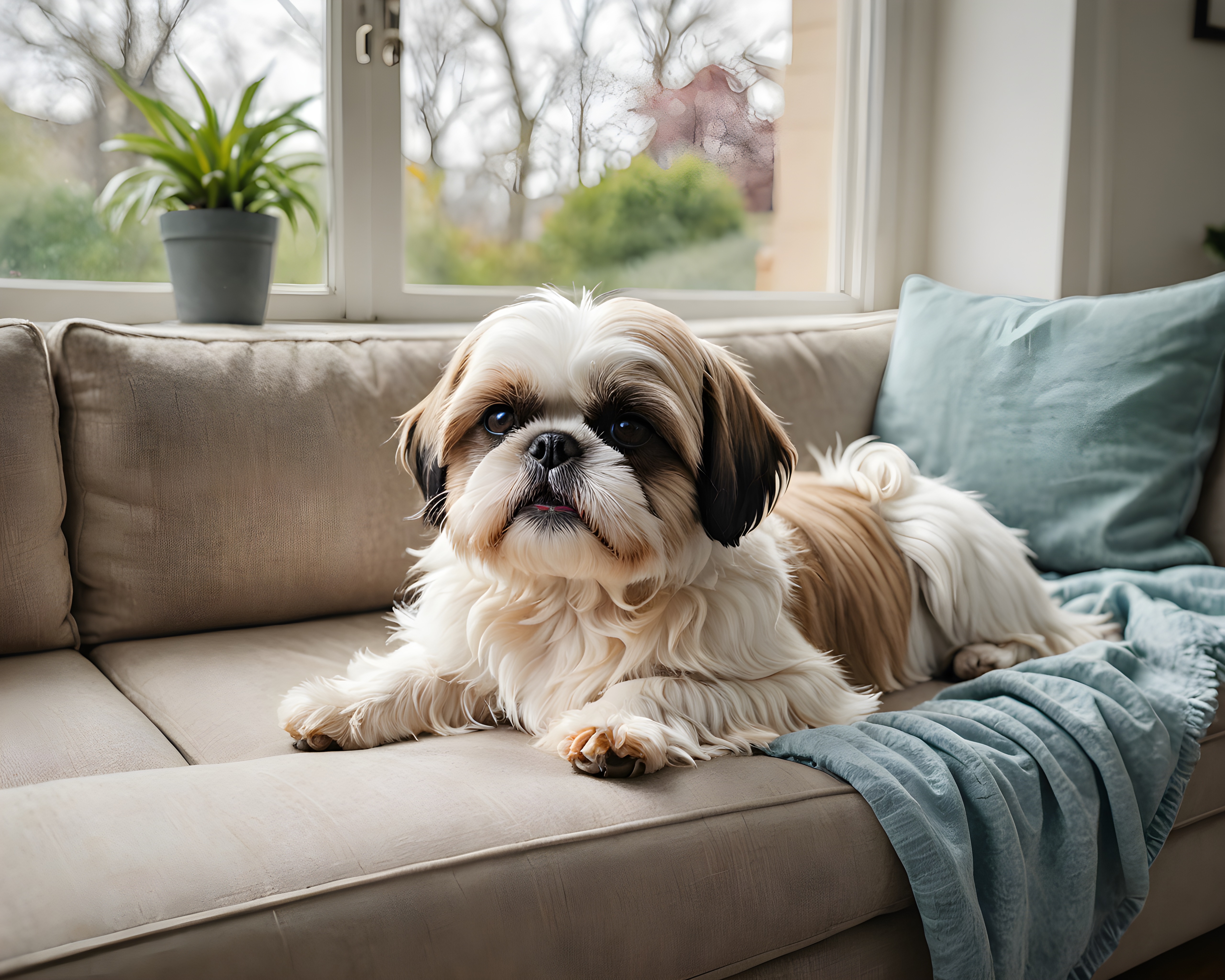 Shih Tzu — Watercolor (Lifestyle)