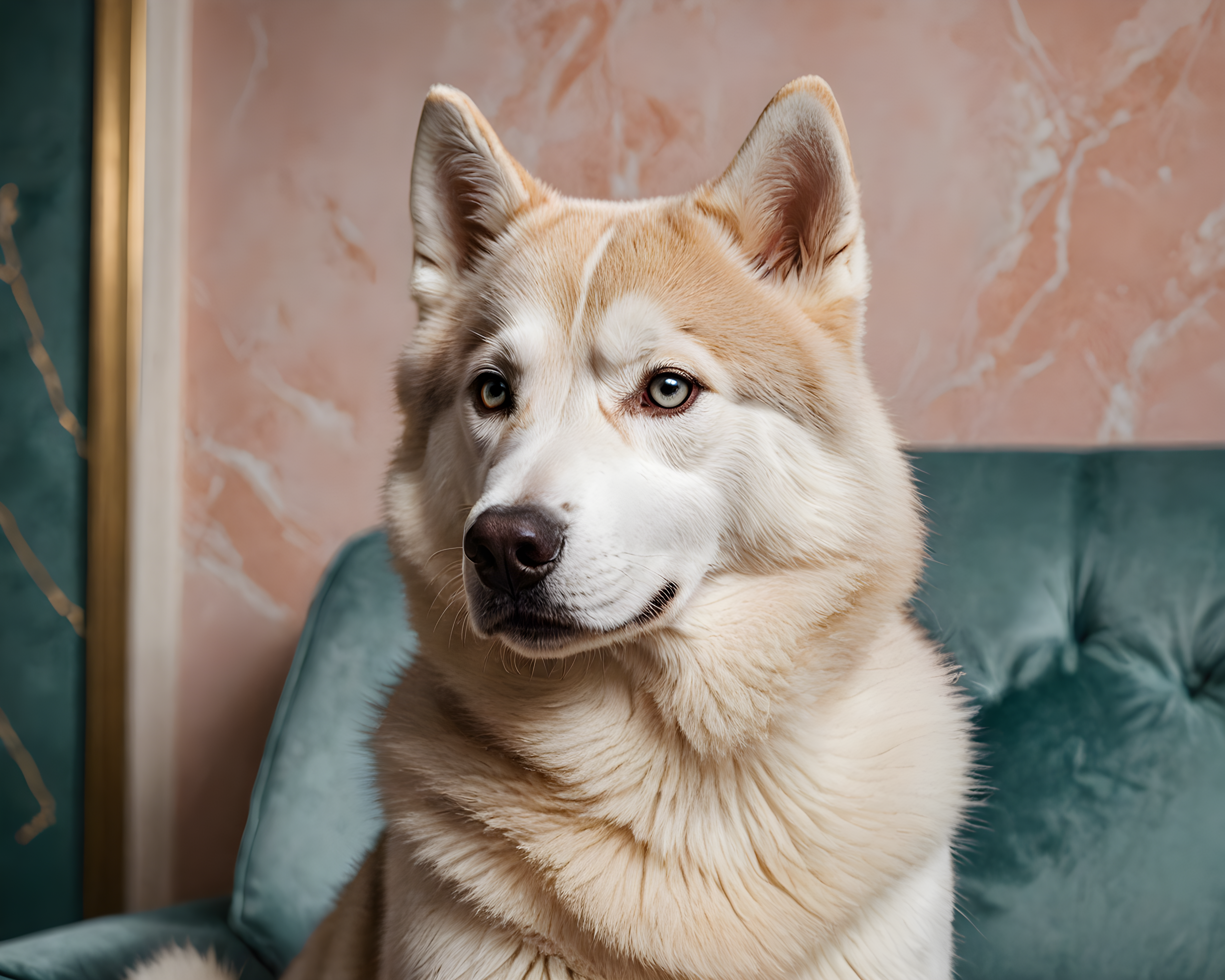 Siberian Husky — Modern Aesthetic (Luxury)