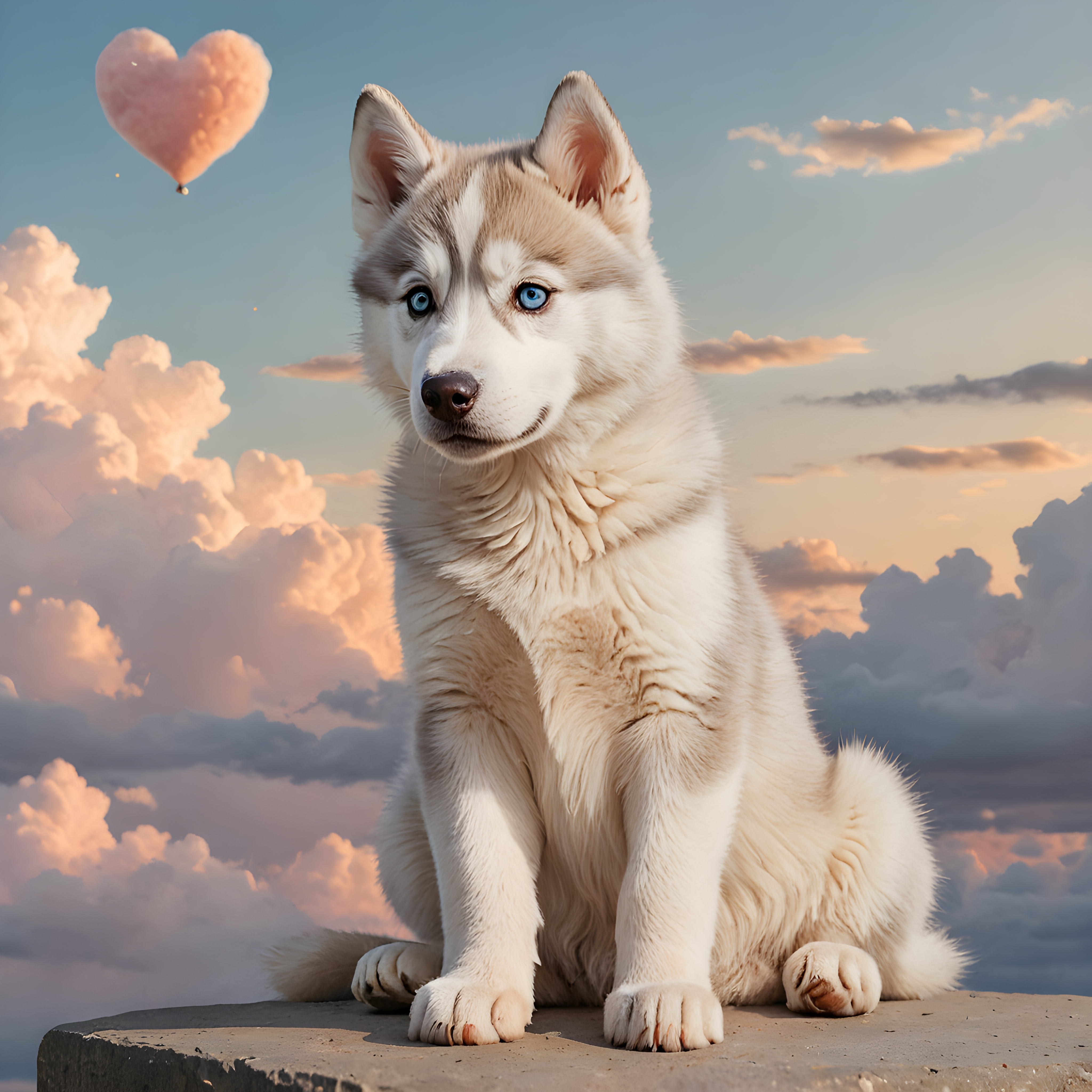 Siberian Husky — Nursery (Romantic)
