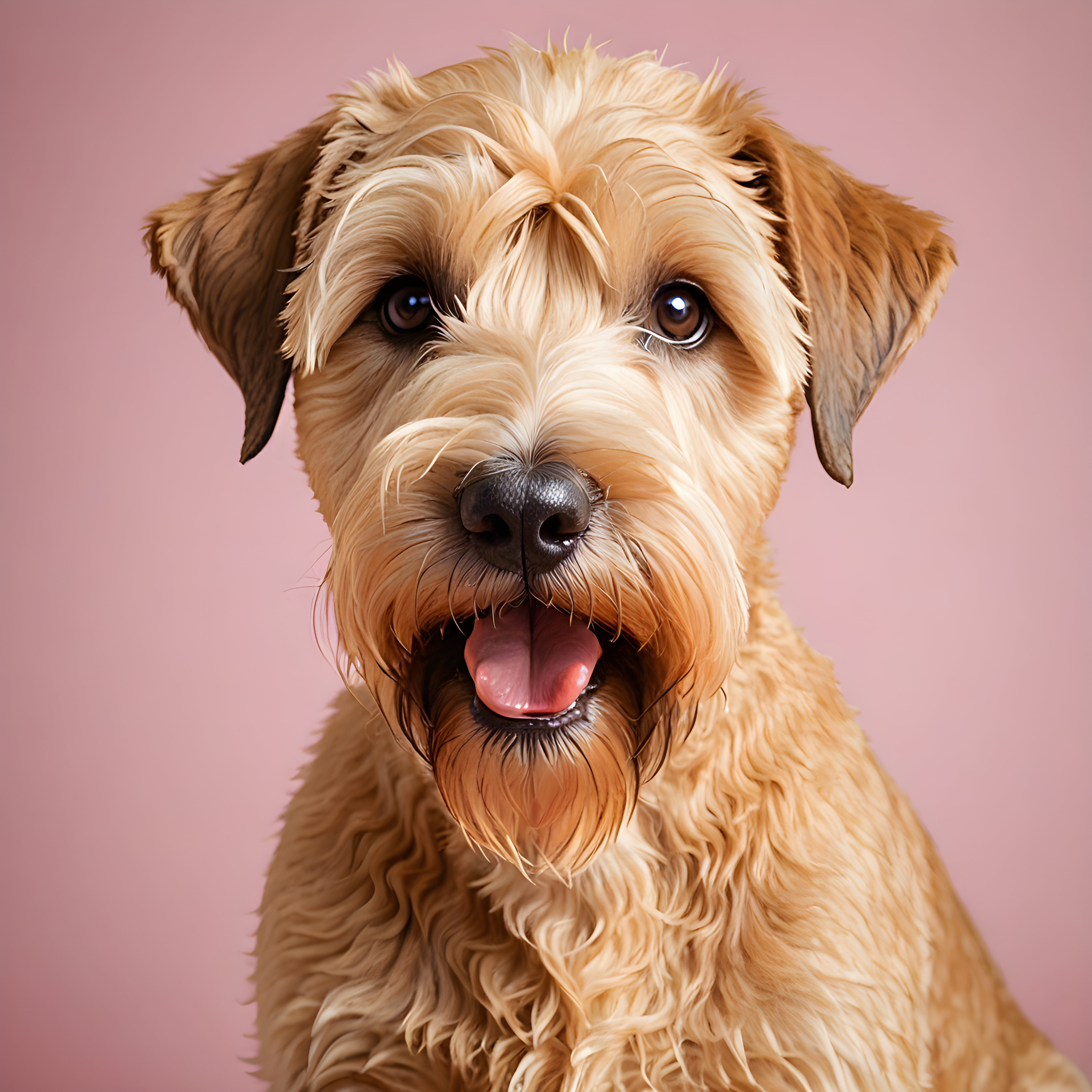 Soft Coated Wheaten Terrier — Funny (Cute)